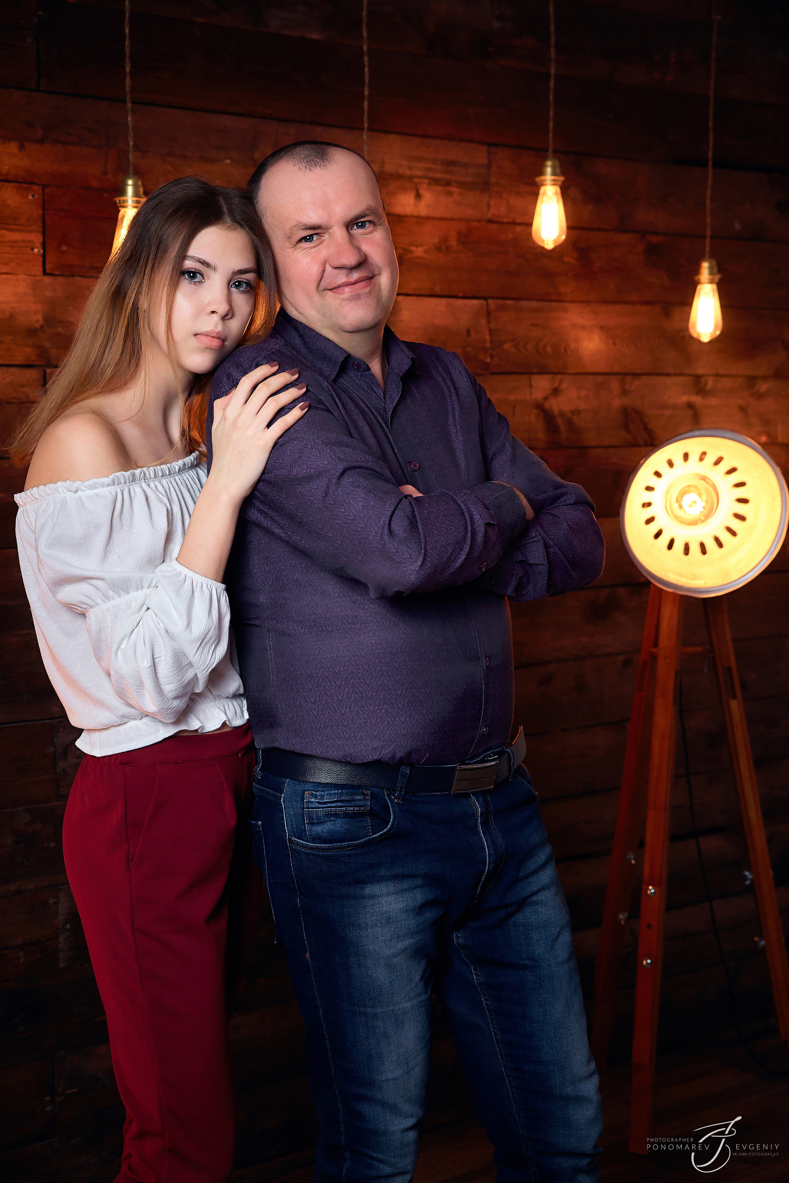 Семейная фотосессия в студии. Свадебный фотограф в Тольятти Жигулевске и Самаре Пономарев Евгений