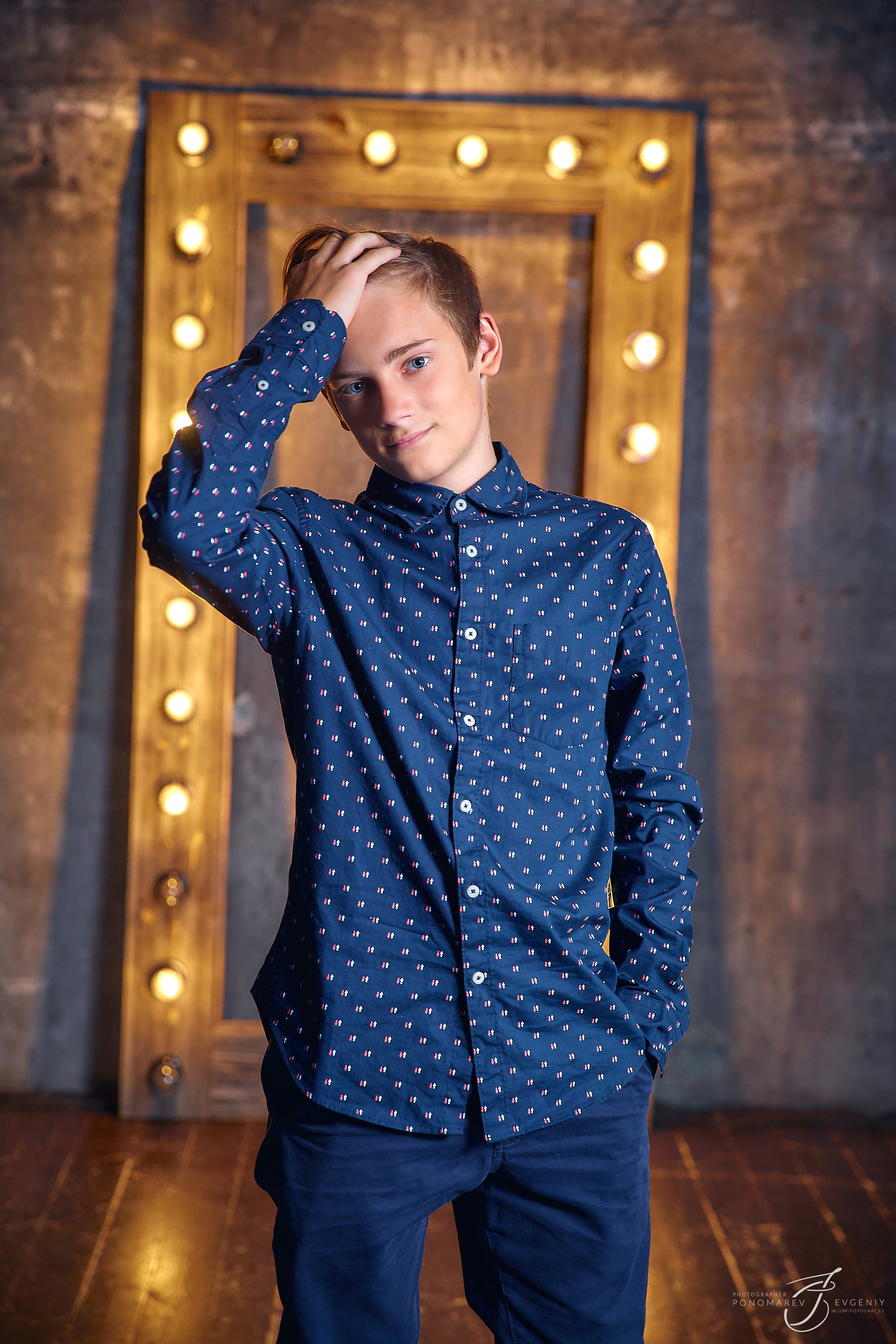 Съемка выпускников в студии. Свадебный фотограф в Тольятти Жигулевске и Самаре Пономарев Евгений