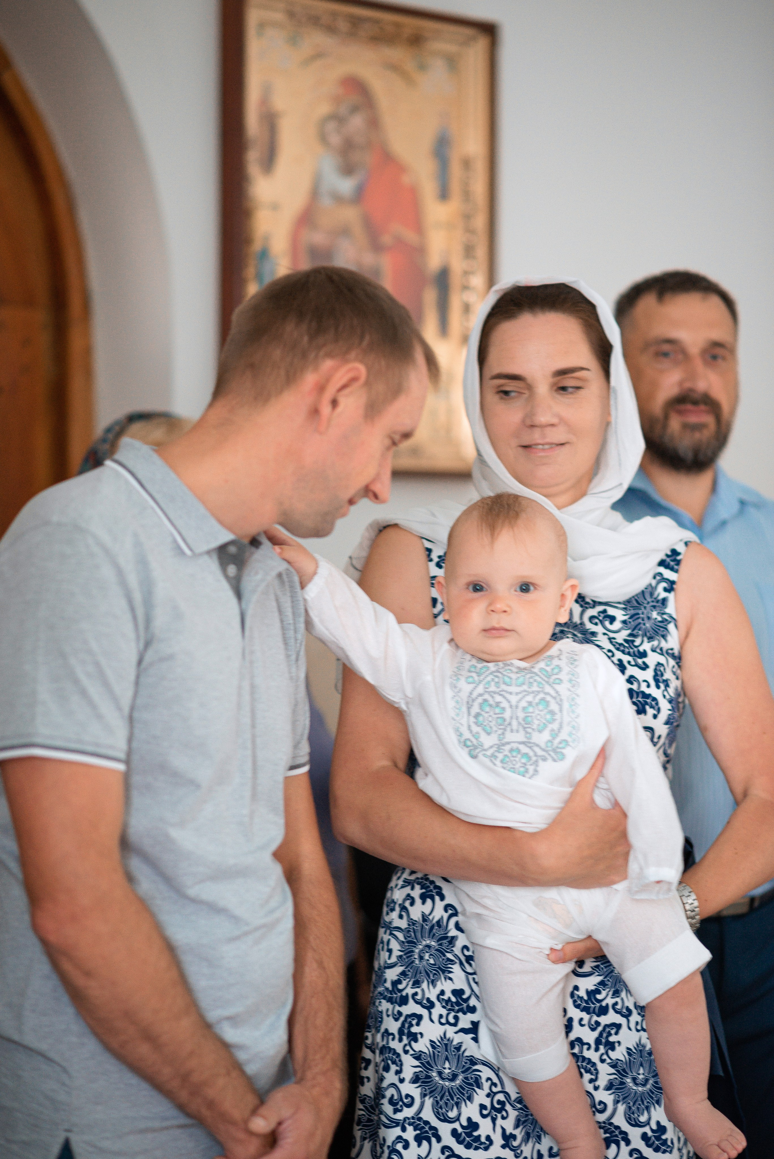 Крещение Марка в хр.Марии Магдалены. Семейный фотограф на выписку из роддома и крещение Минск Настя Гришук