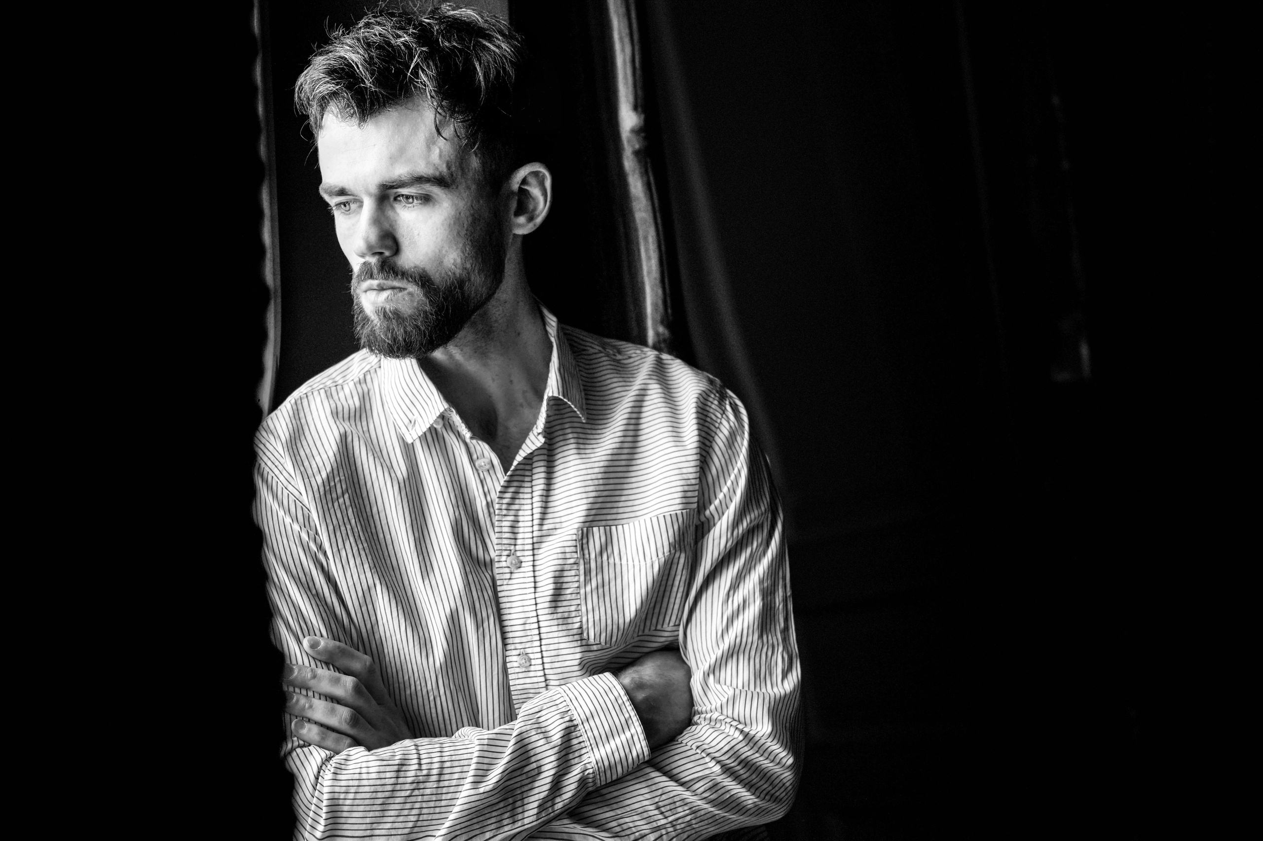 Мужская съёмка ч/б. Fotографиня из Санкт-Петербурга Настя Шуман