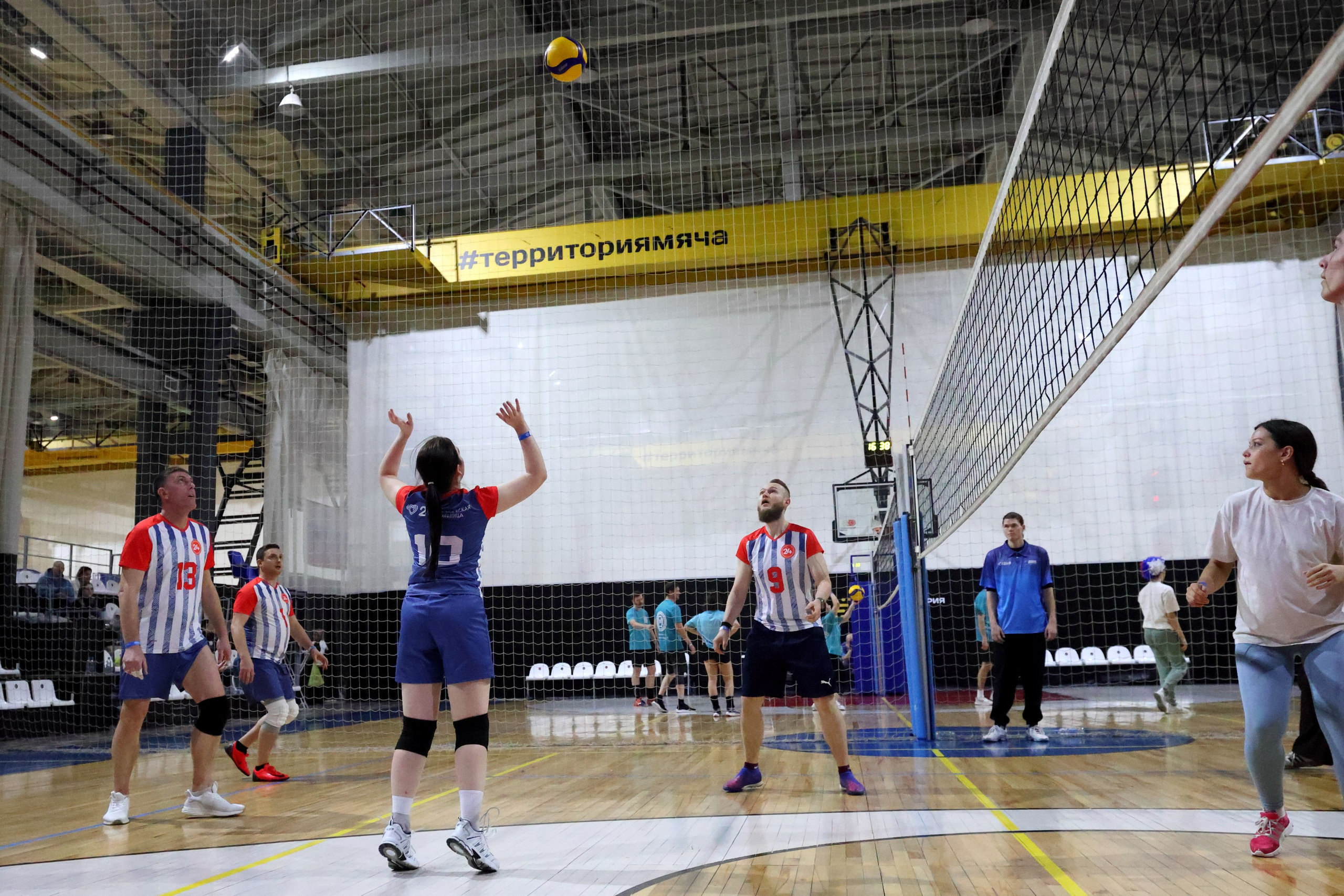 ГКБ 24. Волейбол. Спартакиада ДЗМ. Спортивный и репортажный фотограф Ермакова Светлана