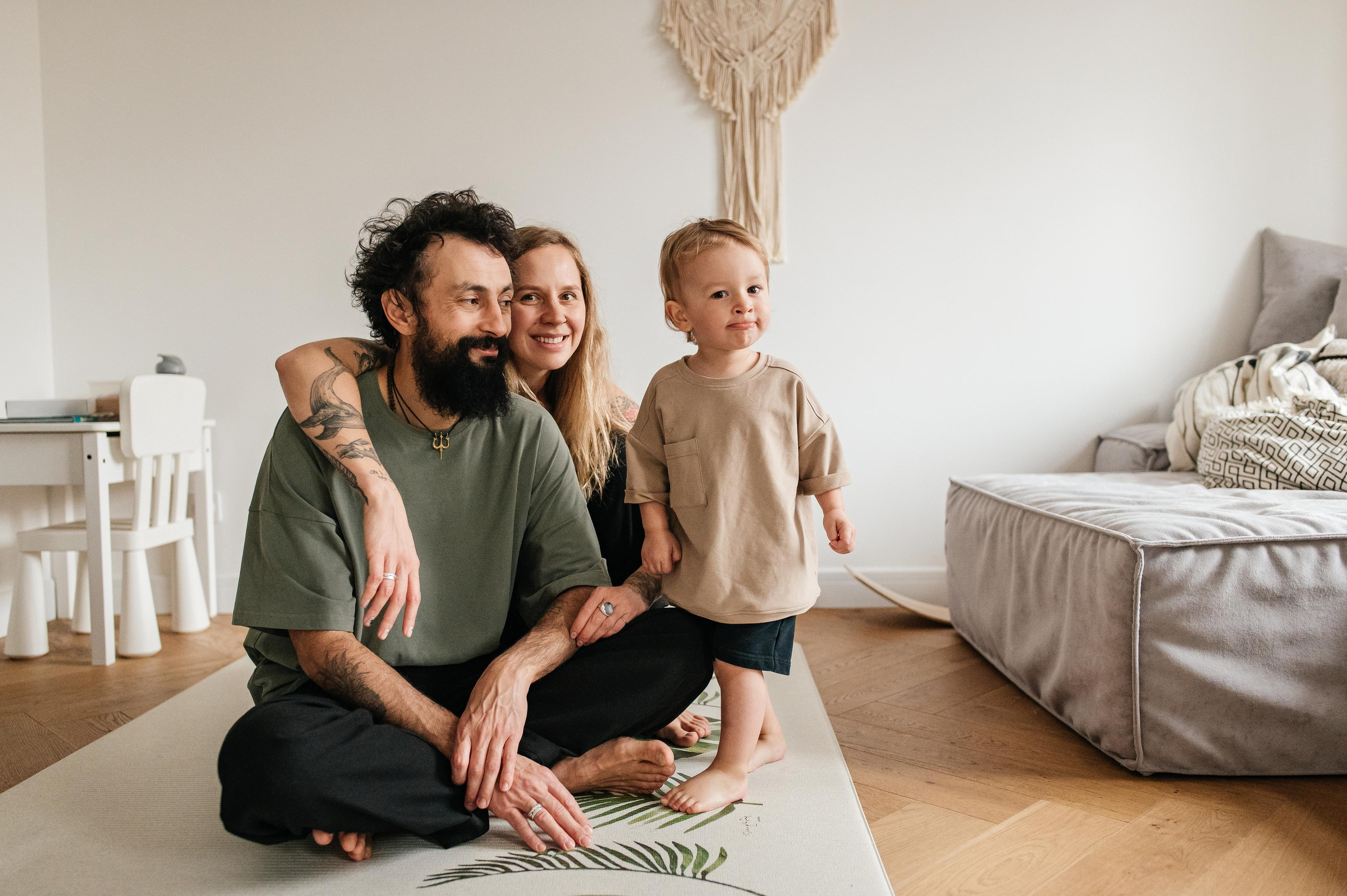 Домашняя фотосессия стильных людей. Семейный фотограф. Lifestyle. Москва. Анастасия Михайлова