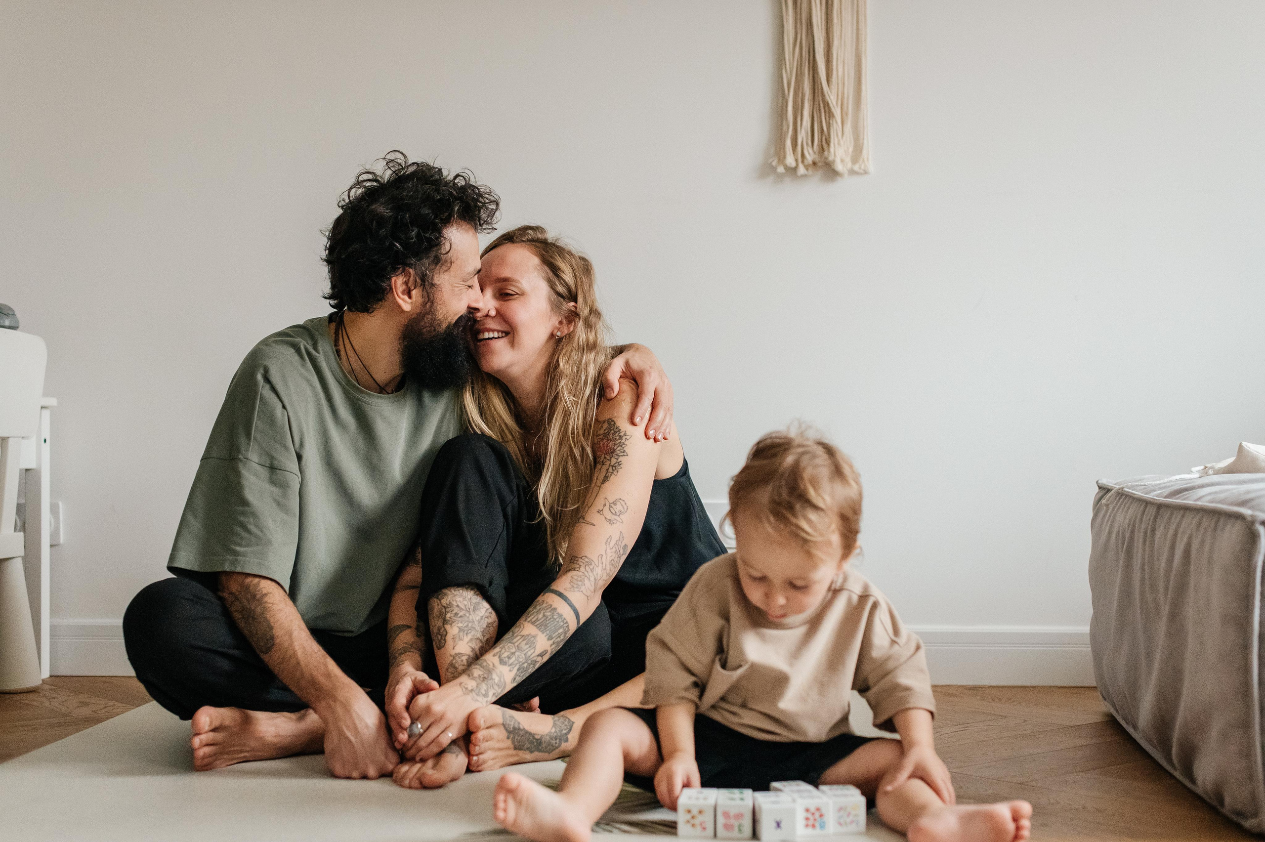 Домашняя фотосессия стильных людей. Семейный фотограф. Lifestyle. Москва. Анастасия Михайлова