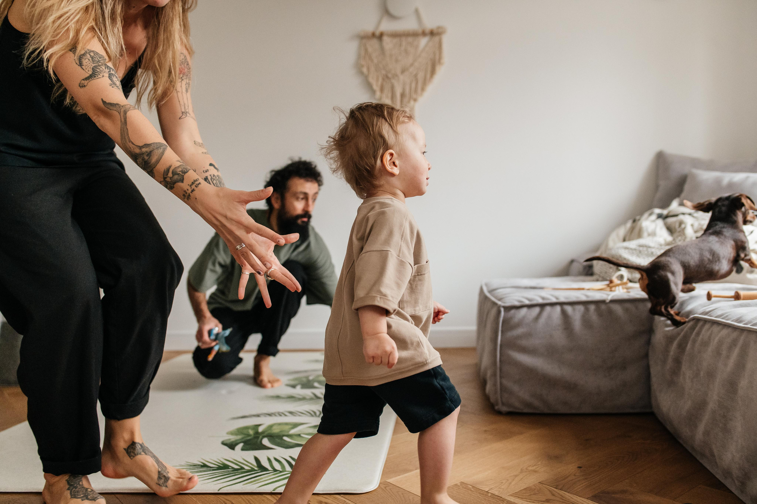 Домашняя фотосессия стильных людей. Семейный фотограф. Lifestyle. Москва. Анастасия Михайлова