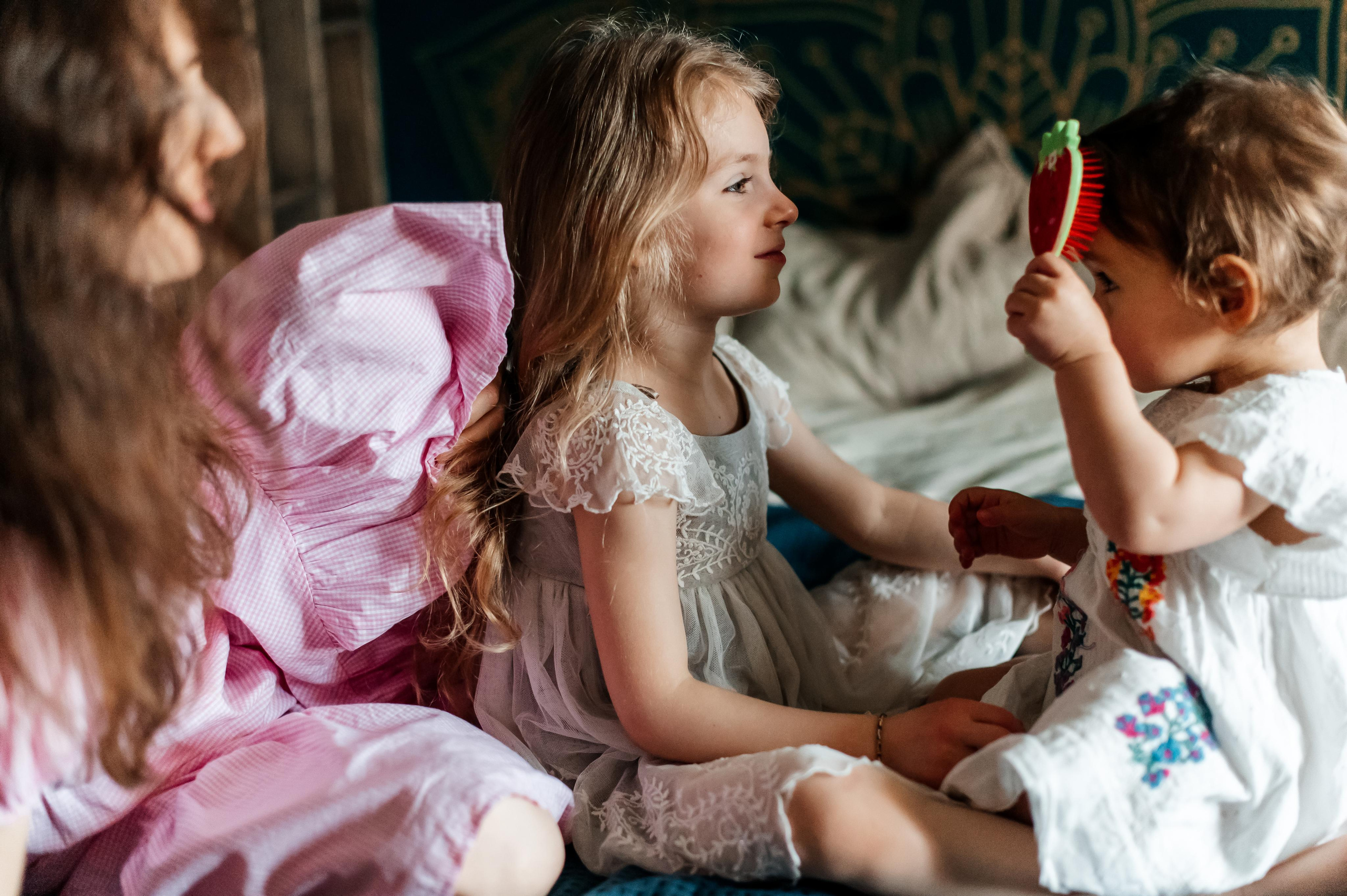 Домашняя девчачья фотосессия. Семейный фотограф. Lifestyle. Москва. Анастасия Михайлова