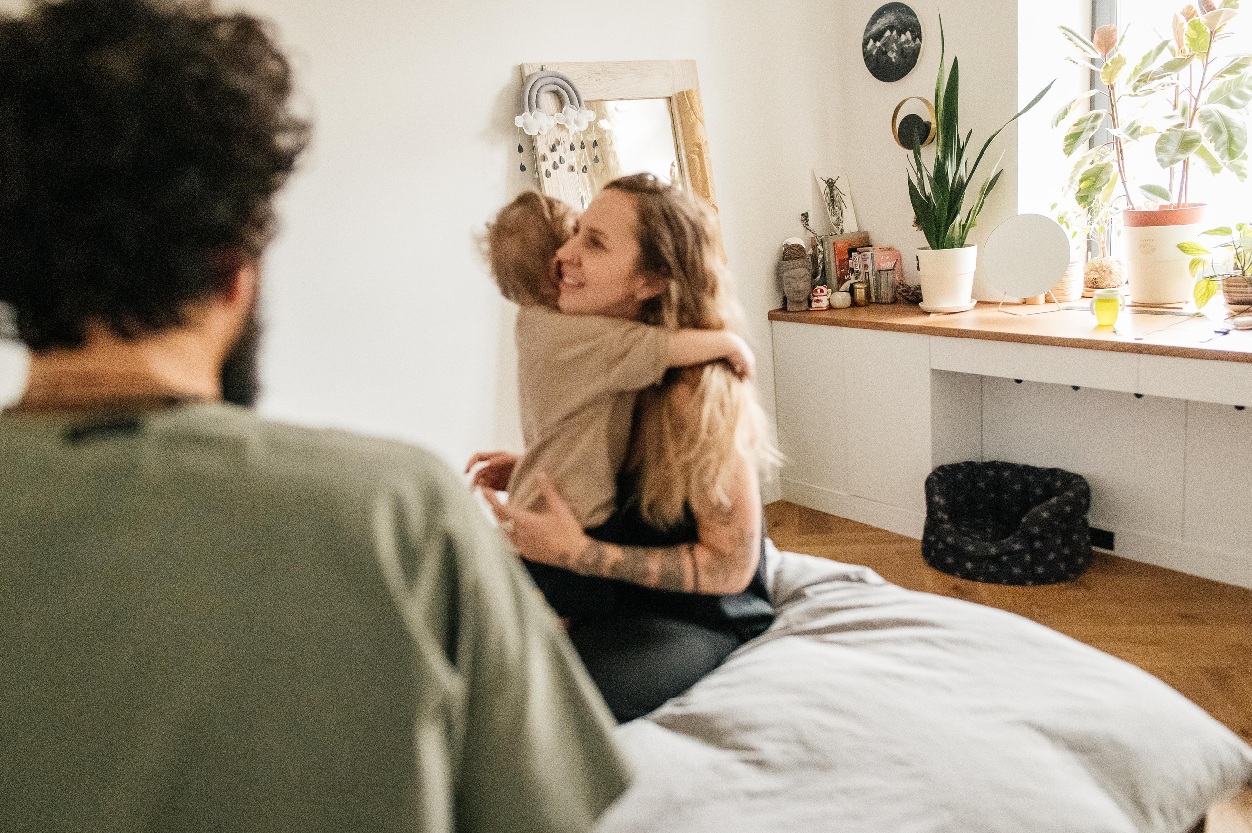 Домашняя фотосессия стильных людей. Семейный фотограф. Lifestyle. Москва. Анастасия Михайлова