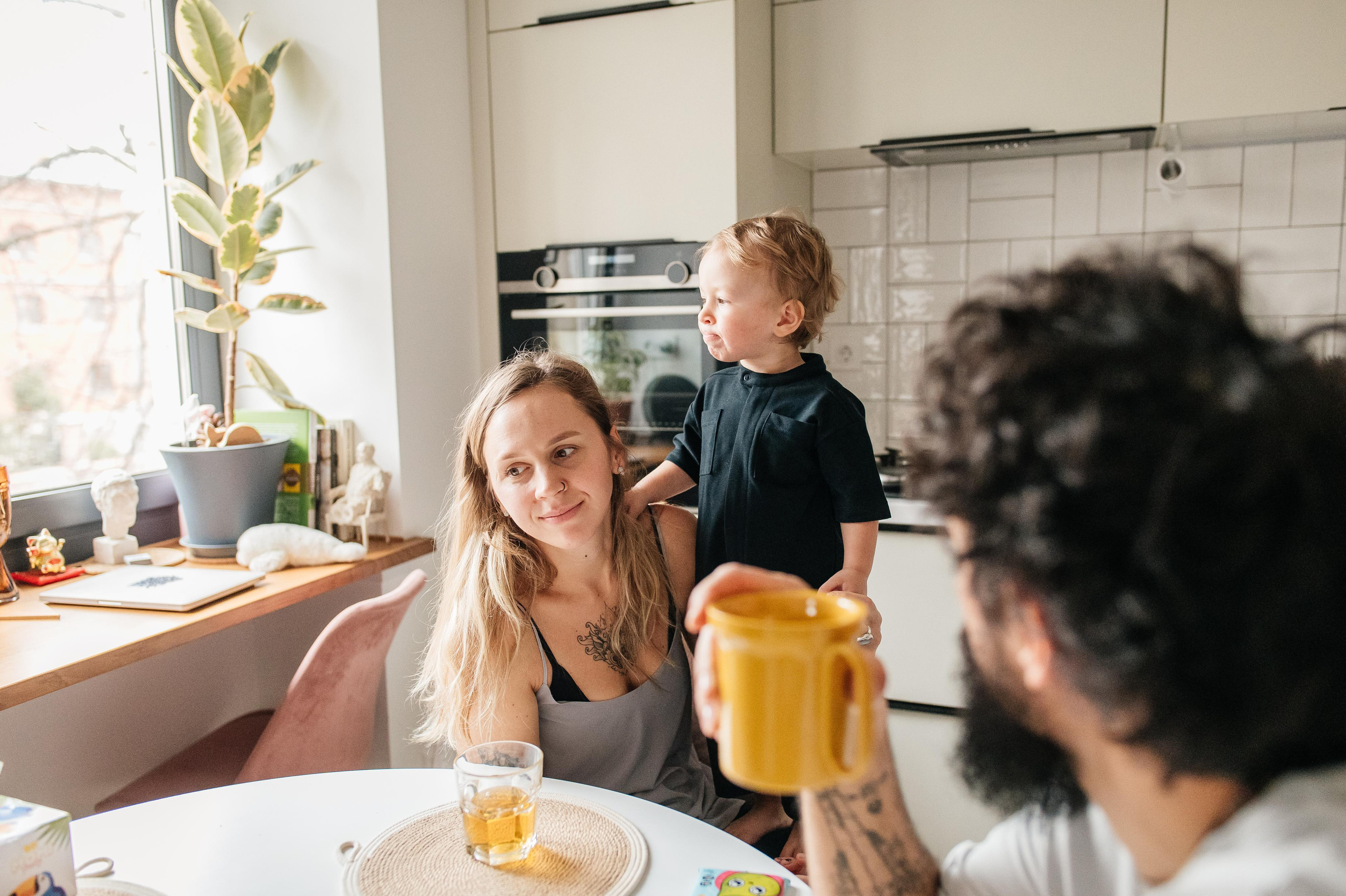 Домашняя фотосессия стильных людей. Семейный фотограф. Lifestyle. Москва. Анастасия Михайлова