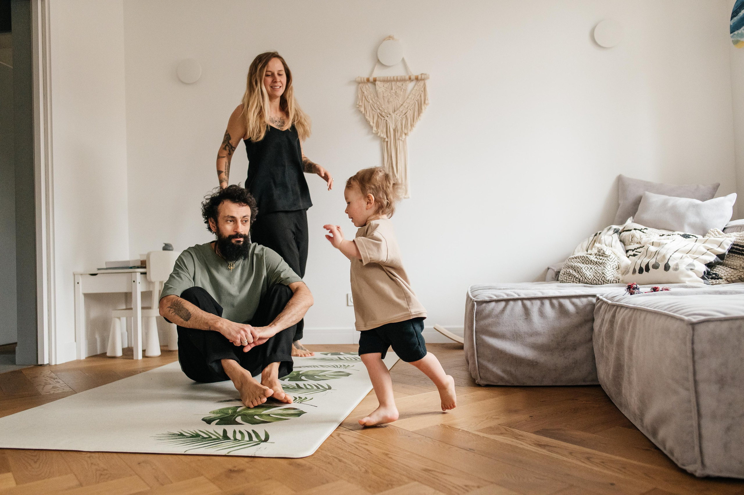 Домашняя фотосессия стильных людей. Семейный фотограф. Lifestyle. Москва. Анастасия Михайлова