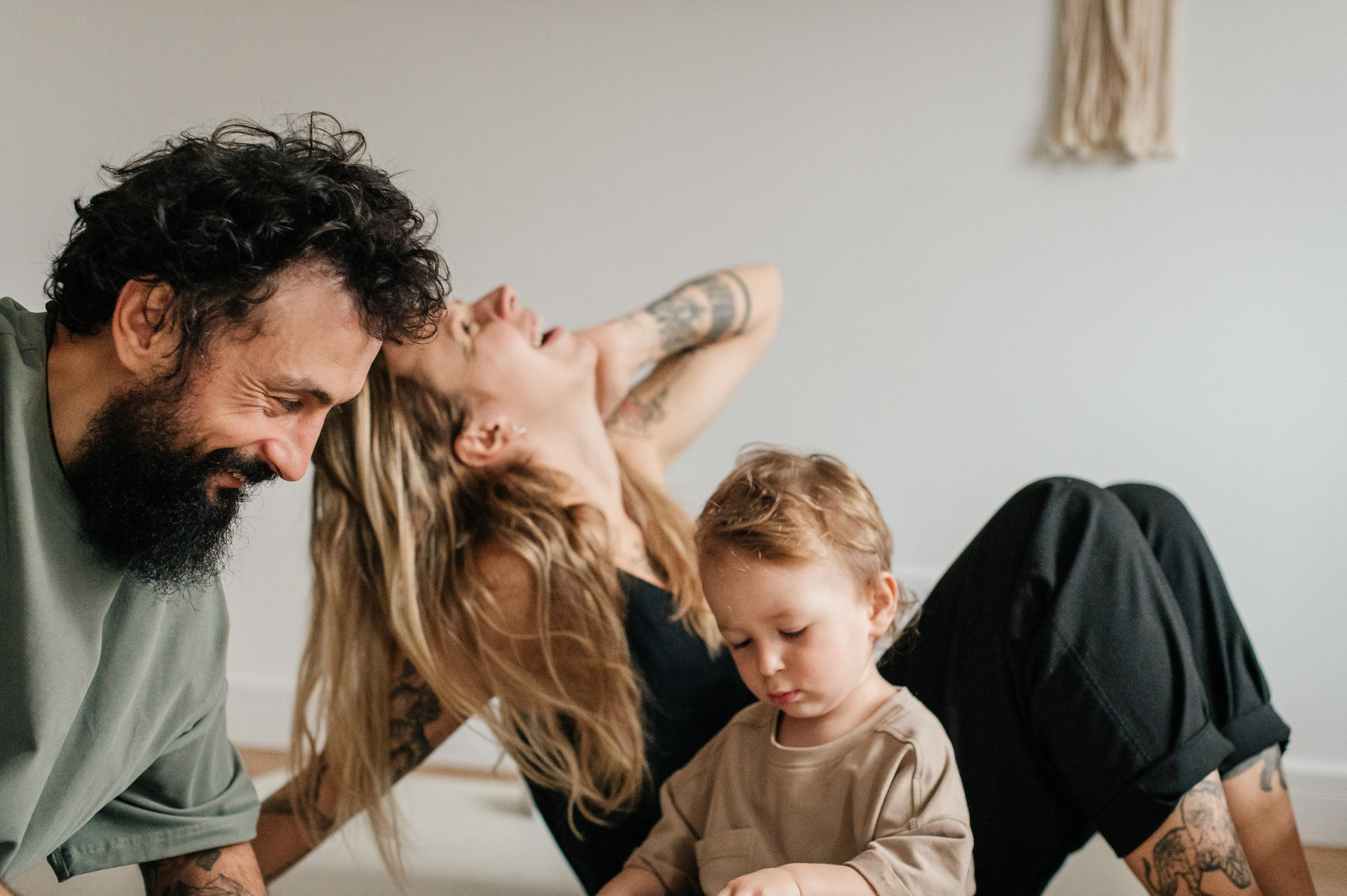 Домашняя фотосессия стильных людей. Семейный фотограф. Lifestyle. Москва. Анастасия Михайлова