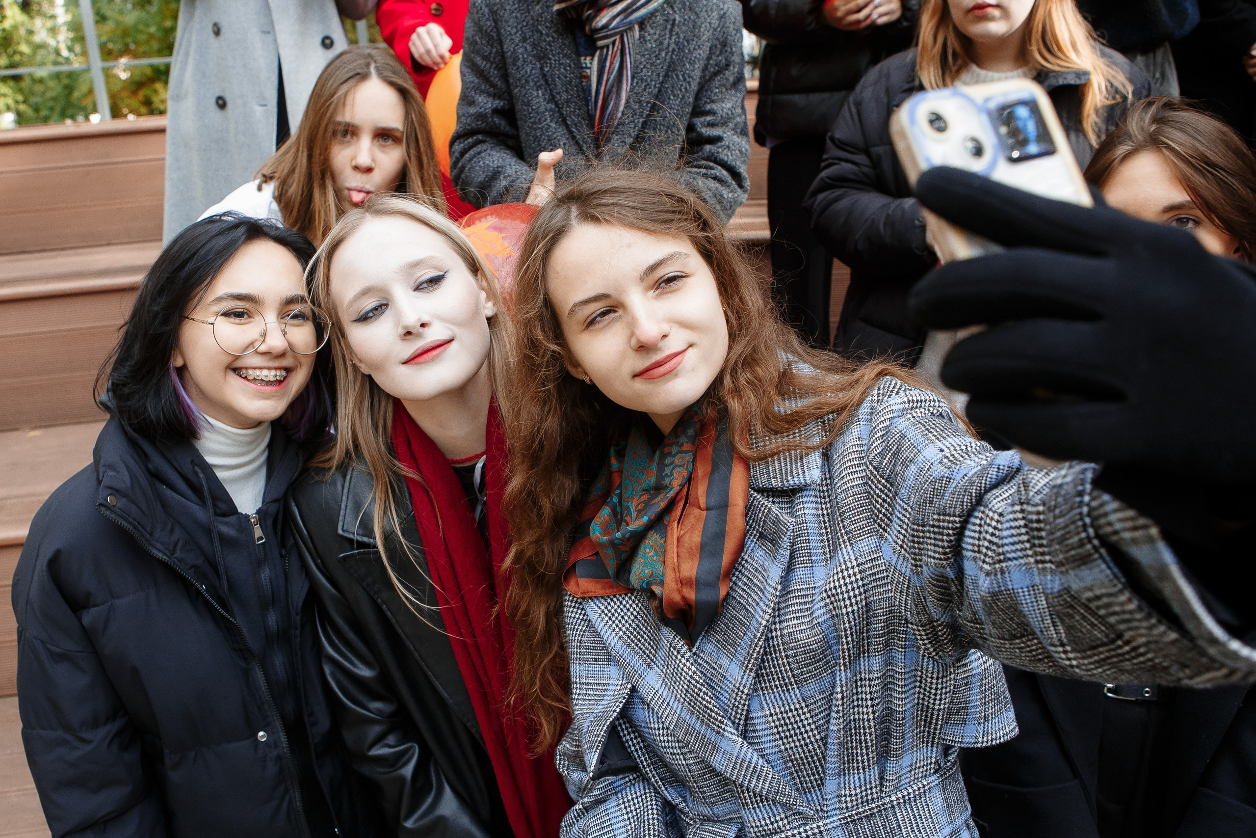 Осень Гимназия 12 11 А 2023. Свадебный и портретный Фотограф в Липецке Дмитрий Котюков