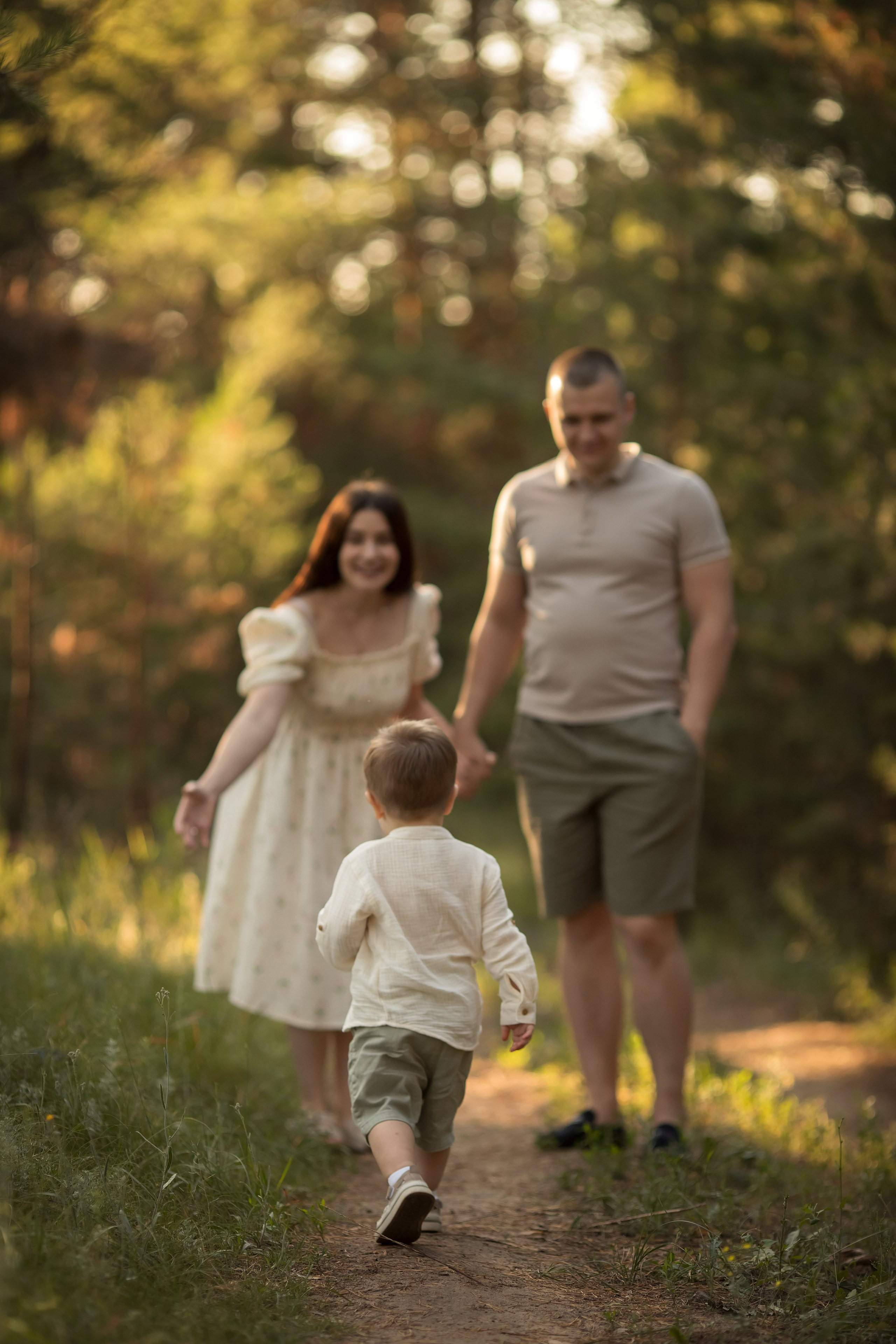 Солнечный лес. Семейный и детский фотограф в Саратове Полина Коткина