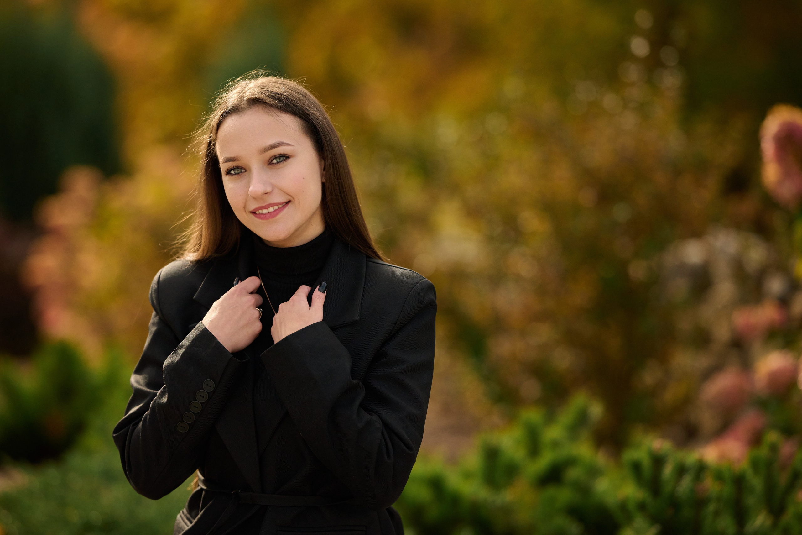 Фотосессия Елизаветы в красивых красках осени Старого Оскола. Профессиональный фотограф Старый Оскол, Губкин — свадьба, венчание, крещение, юбилей и день рождения