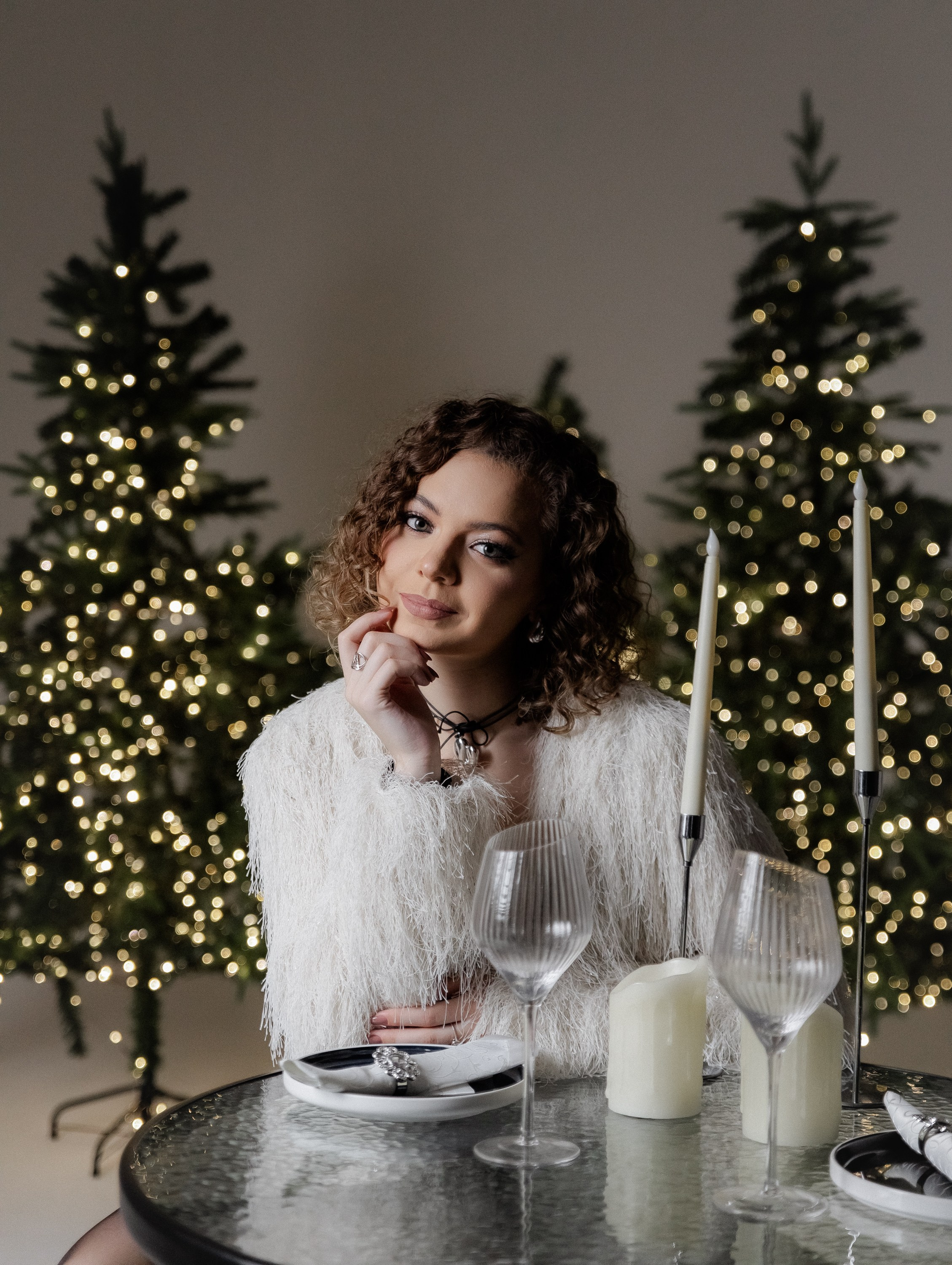 Ландыш | стилизованная новогодняя фотосессия. Свадебный фотограф в Казани и Санкт-Петербурге Евгения Есенина