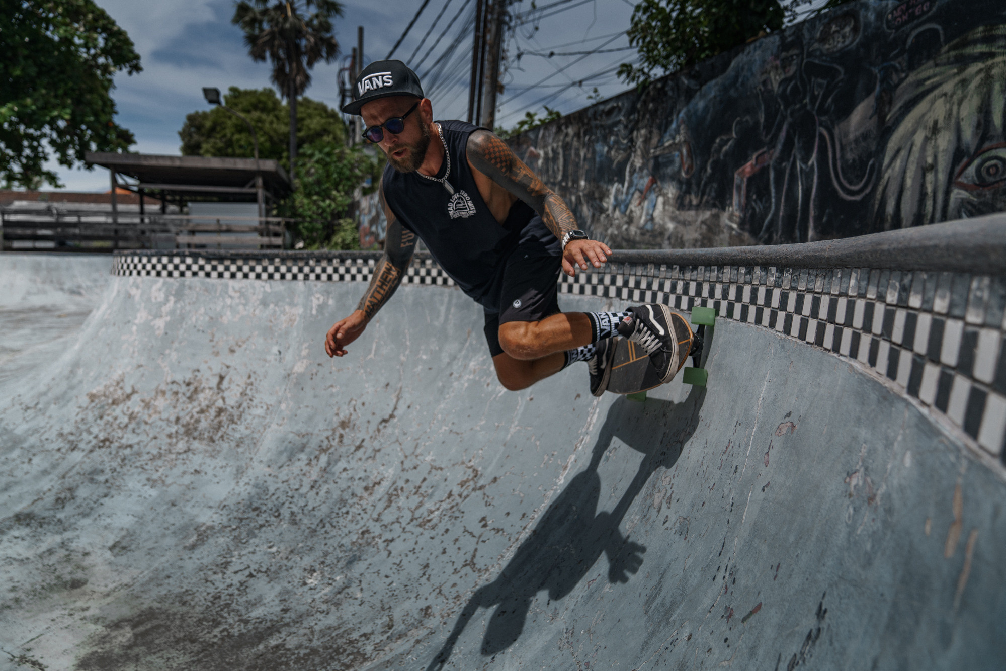 Globe Skate Park in Bali. Фотограф Мещанин Юрий