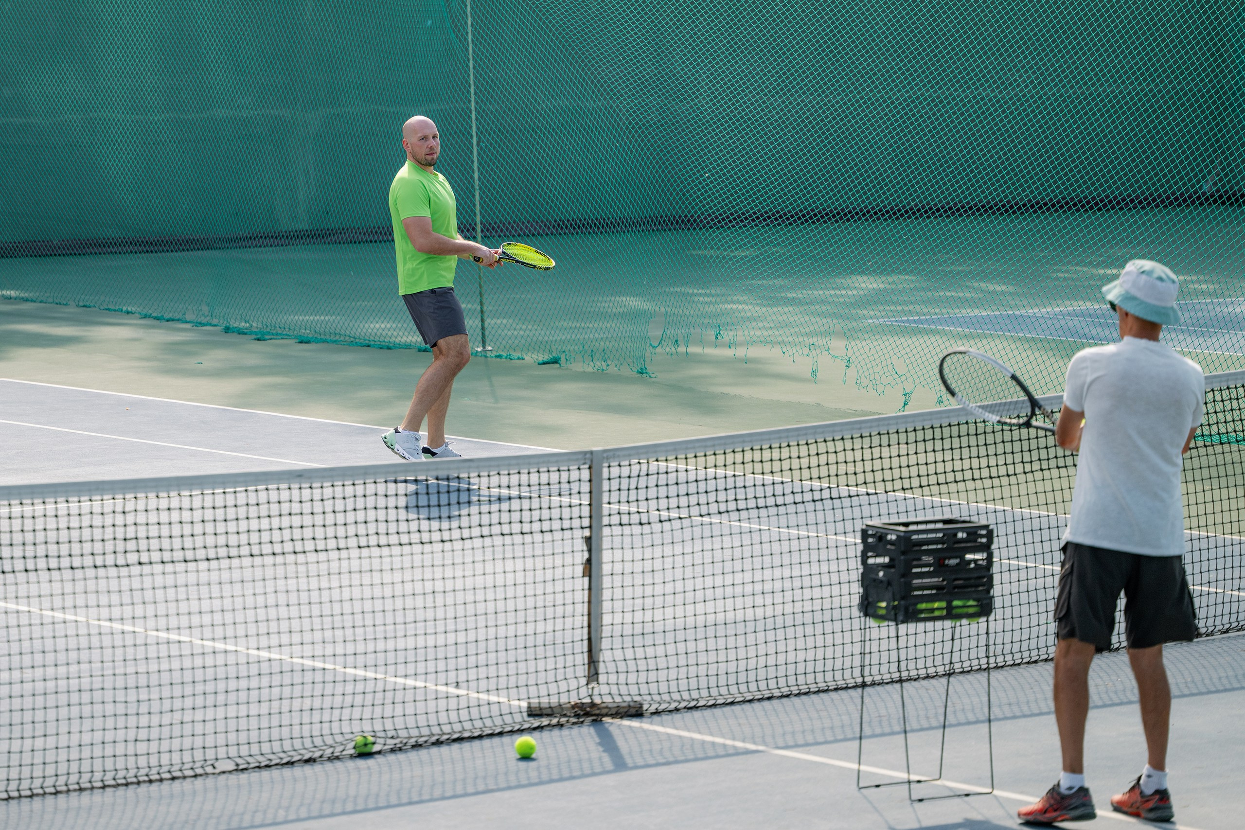 Конференция/Игра в тенис — BakoTech&Cloudfire. Фотограф в Алматы — Алексей Коньков | Репортаж, свадьбы, портреты