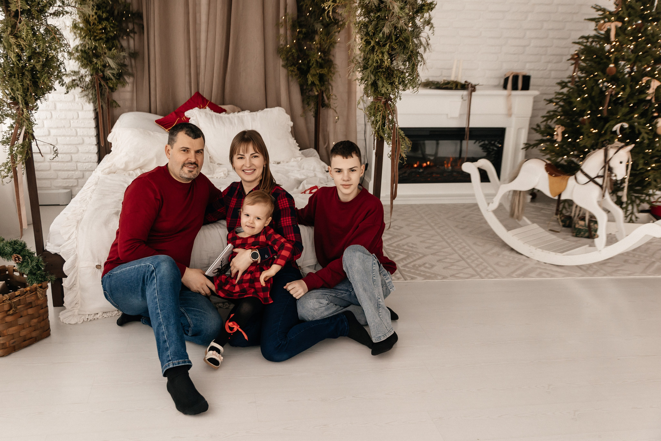 Нина, Саша, Паша, Маша. Семейный фотограф Минск Усова Ольга