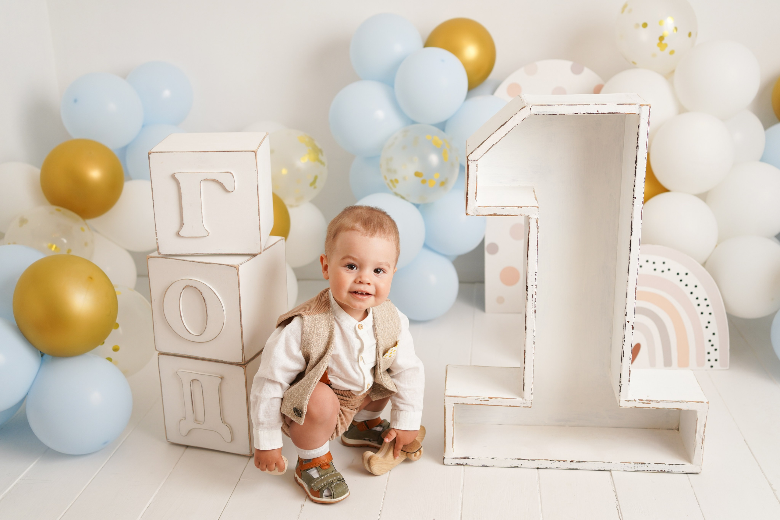 Фотосессия Первый годик Жени. Детский фотограф и фотограф новорожденных в Калининград Оксана Иваний