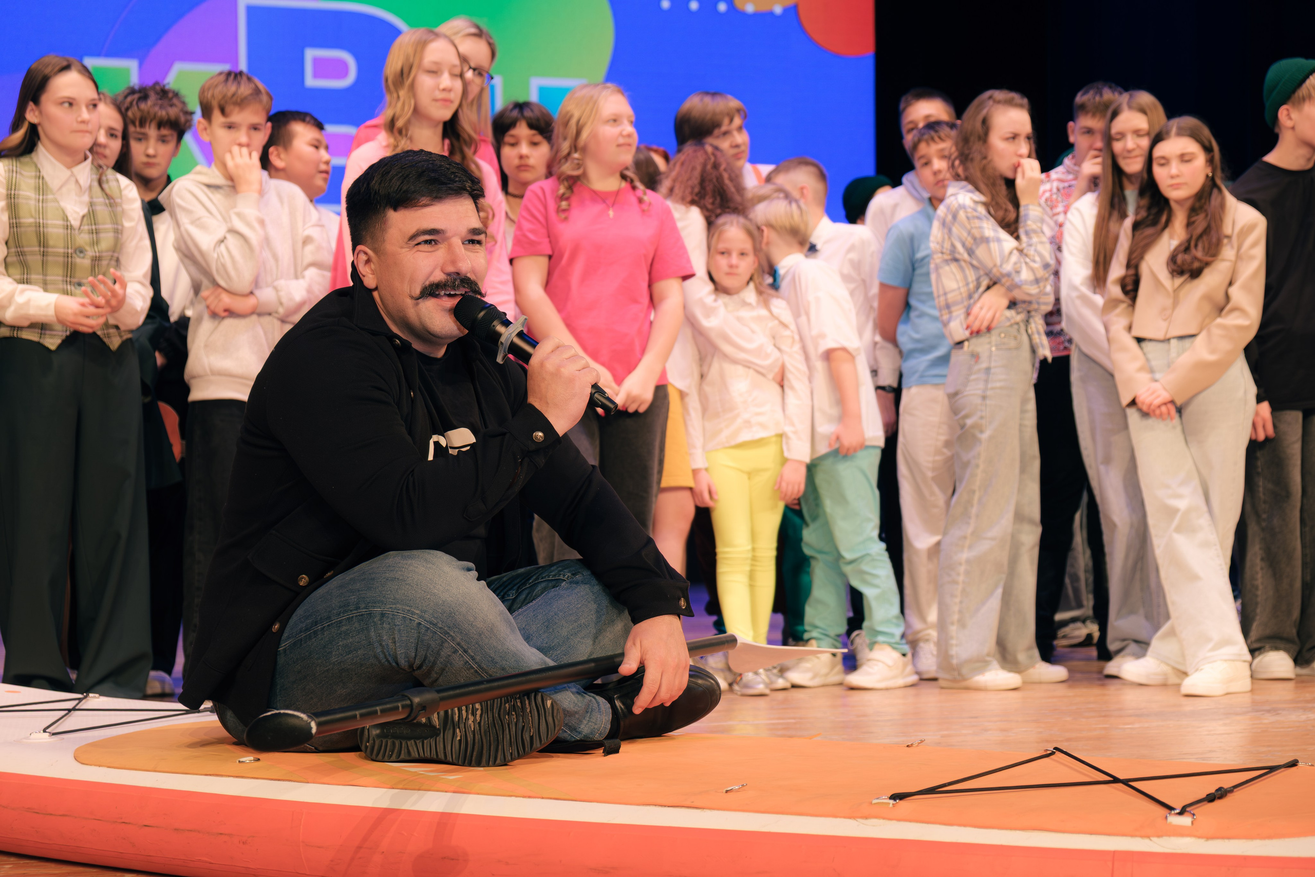 Осенний кубок КВН лиги «Зелёная». Междуреченск. Фотограф — Никита Максимов