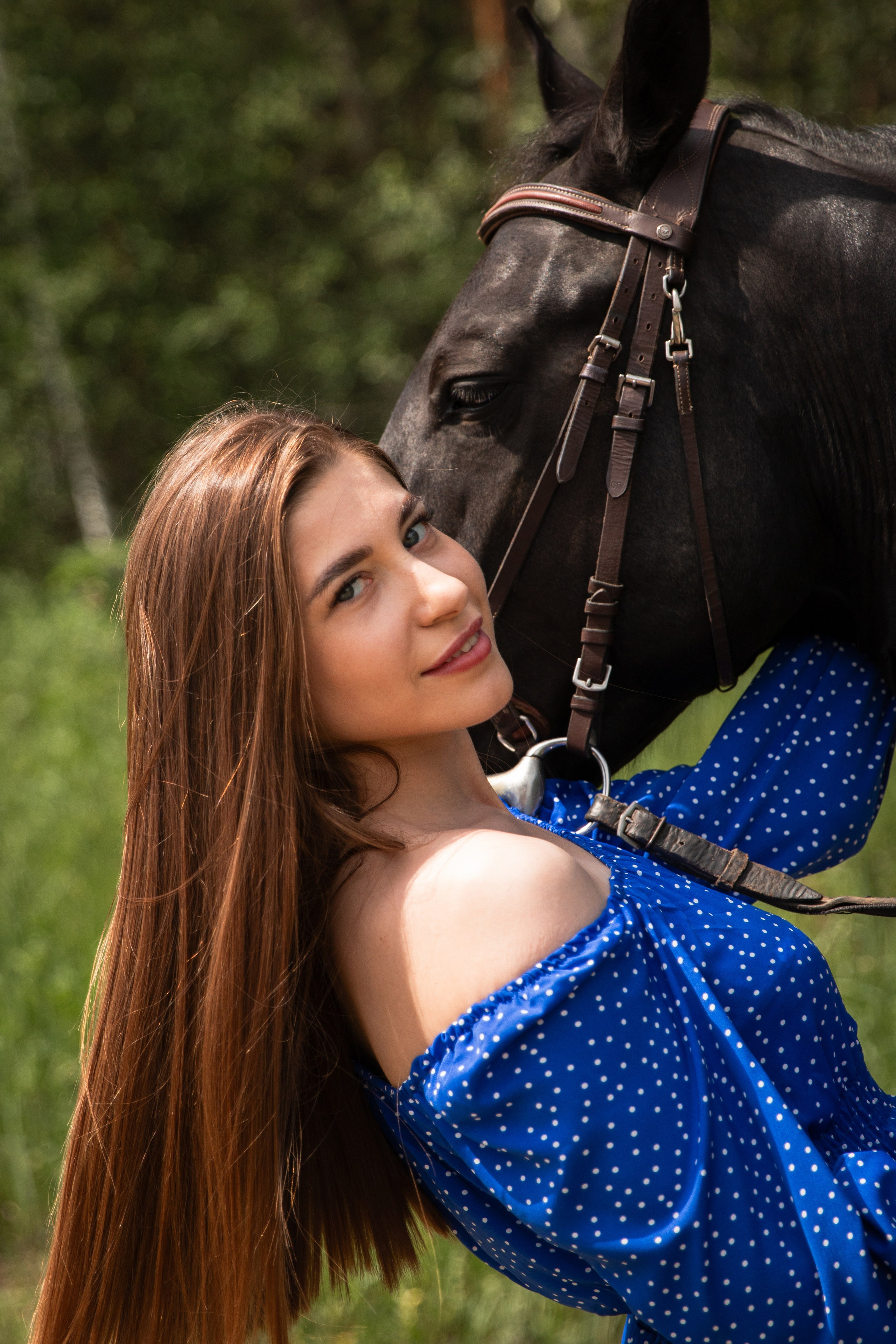 Фотосессии с лошадьми в Москве и Московской области. Конный фотограф Алеся Нечаева
