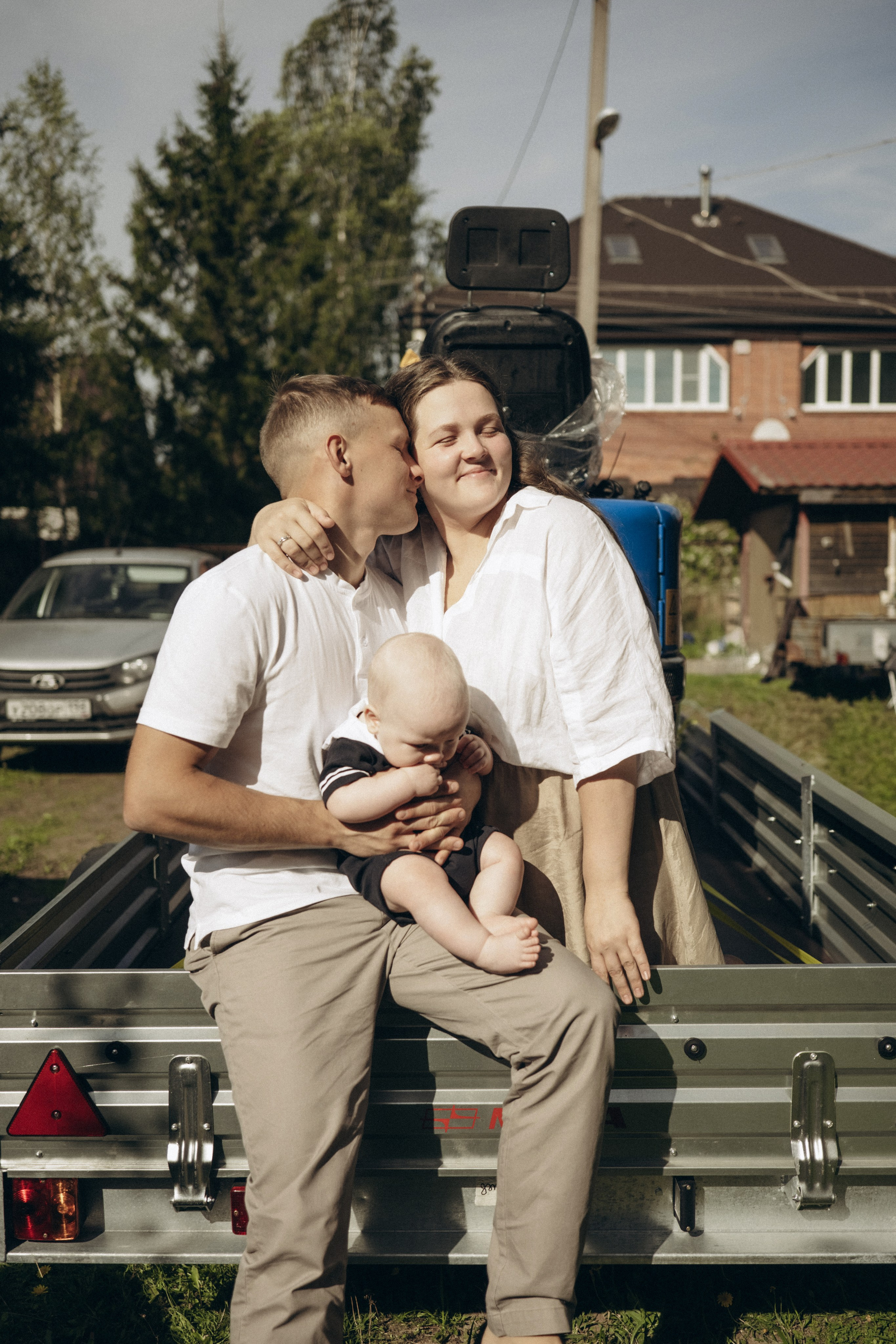 Тоня, Саша и Гаврюша. Семейный и детский фотограф в Санкт-Петербурге