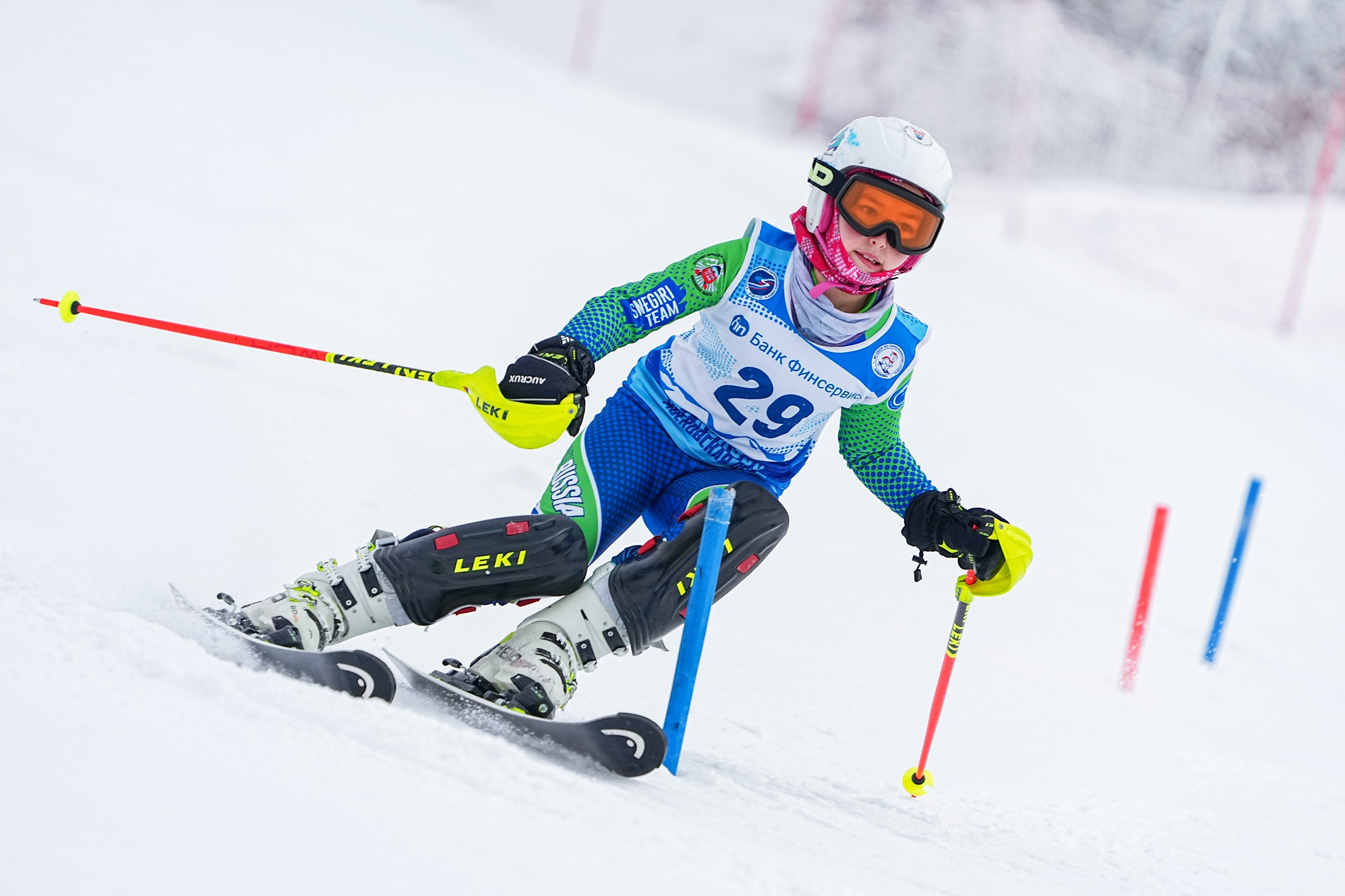 Горные лыжи. Региональные соревнования «На приз Клуба Волен». GS U12. Фотограф Студитский Евгений