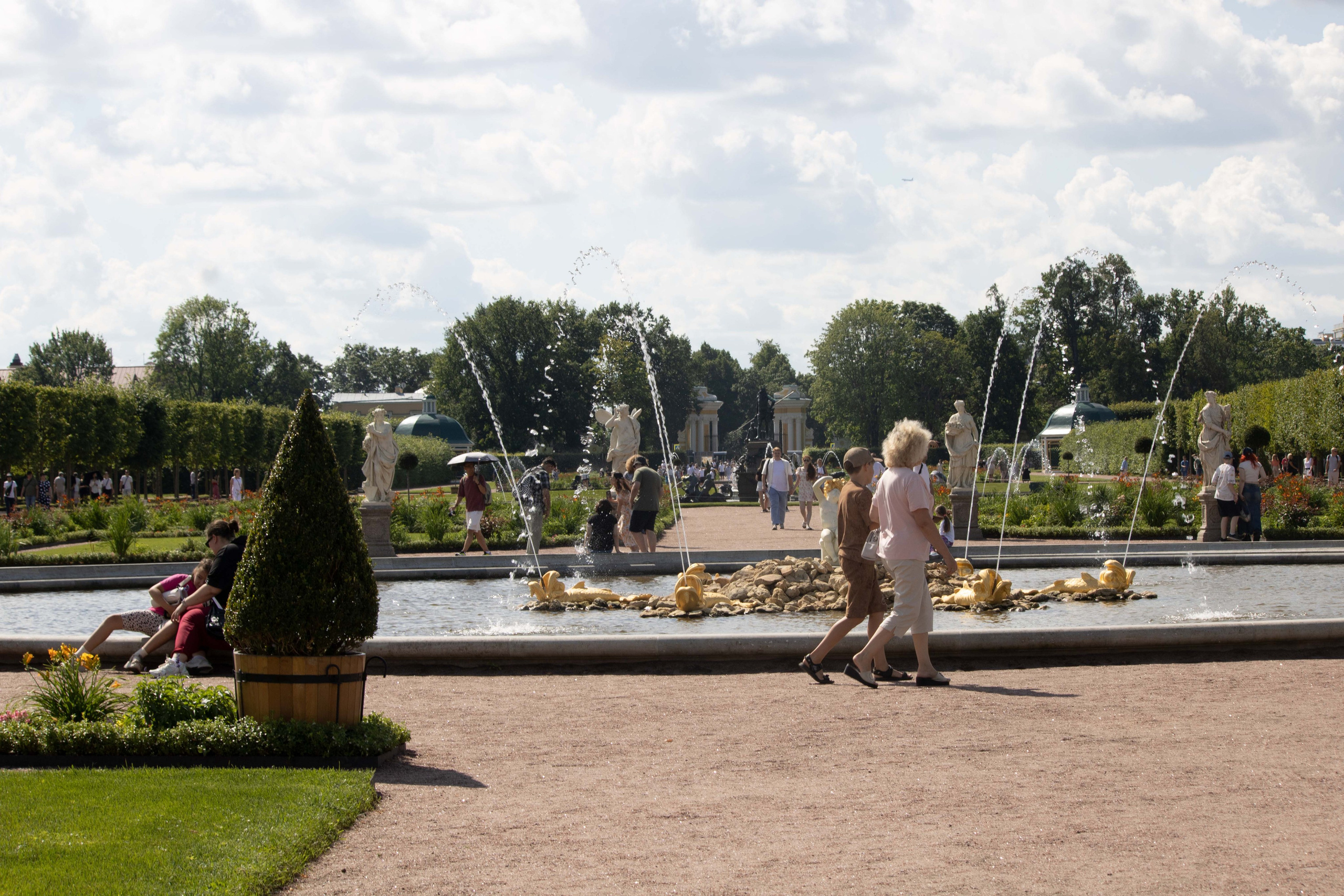 Верхний сад,  Петергоф