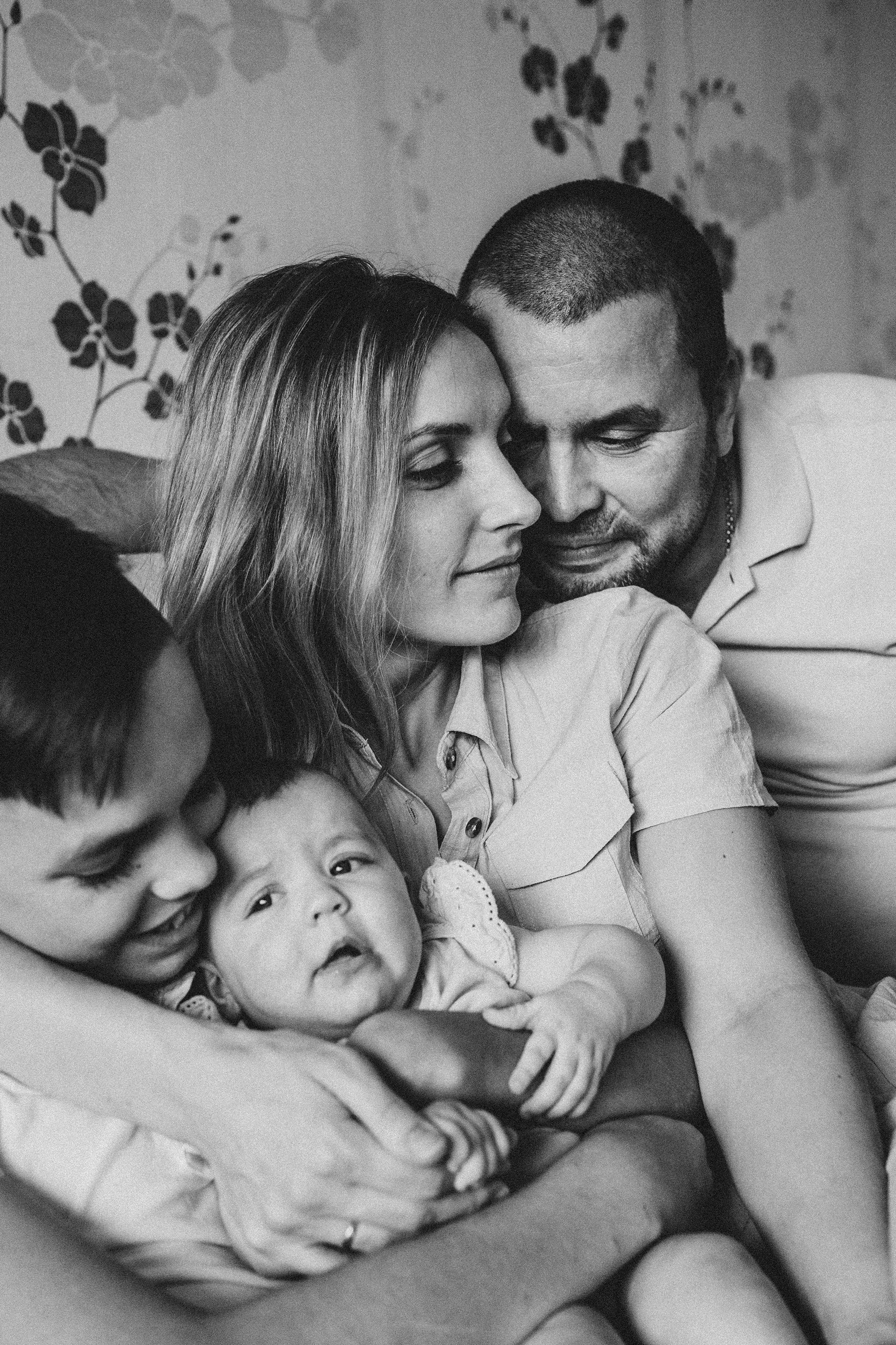 Настя, Дарина, Ваня, Женя, Андрей. Семейный фотограф Томск