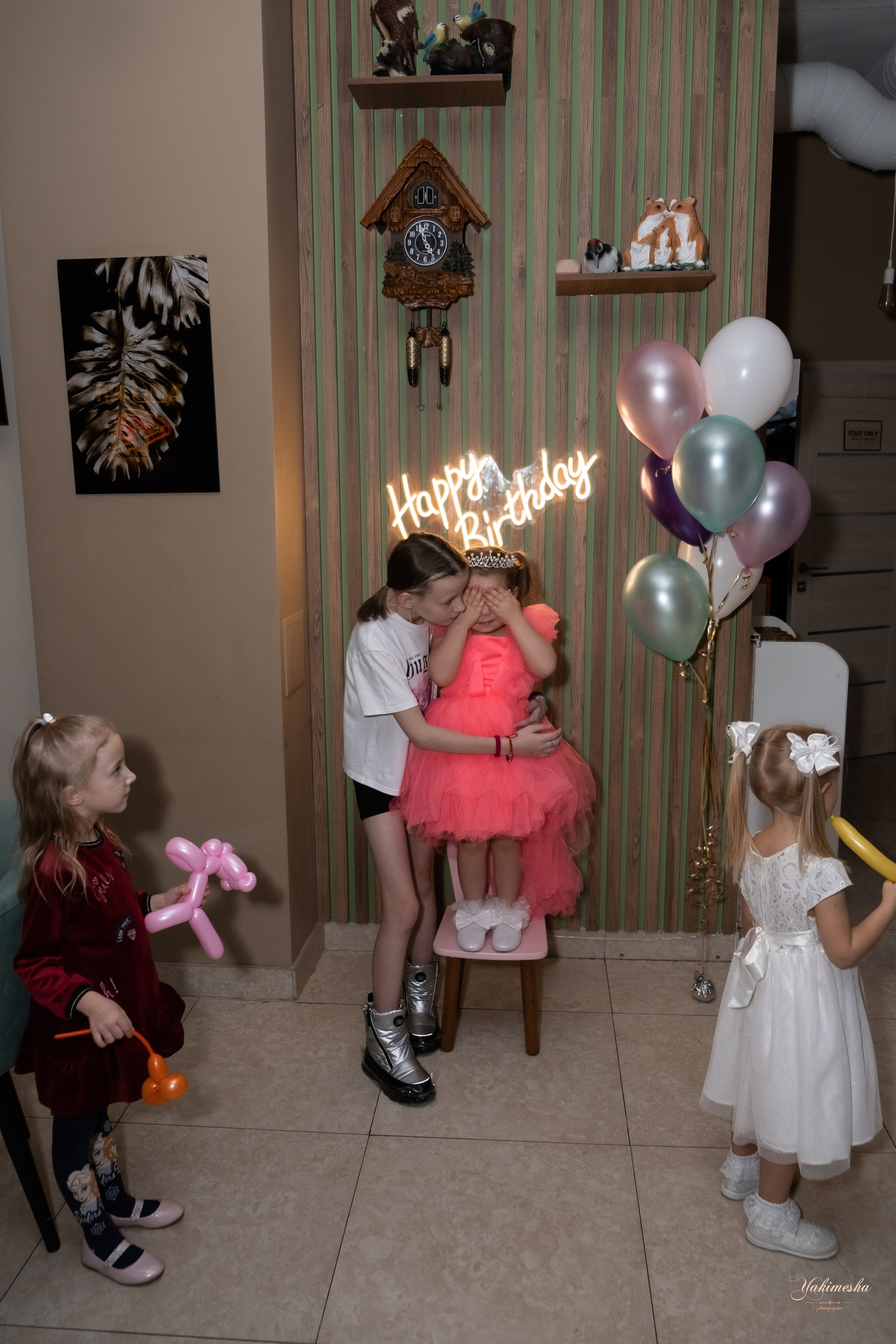 День рождение ребенка. Семейный и женский фотограф в Санкт-Петербурге