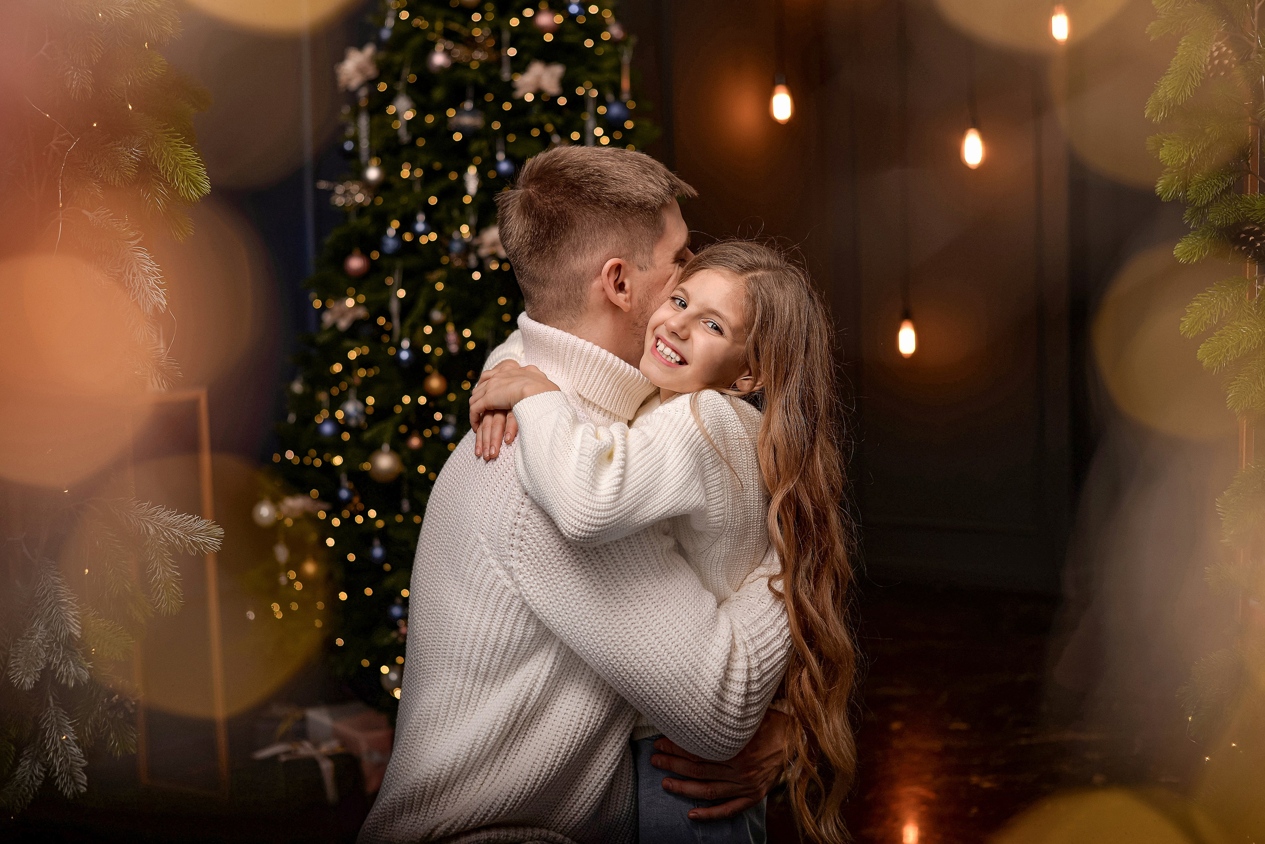 Новогодние съёмки в студиях. Семейный и свадебный фотограф Галина Абакумова, фотосессии в Белгороде