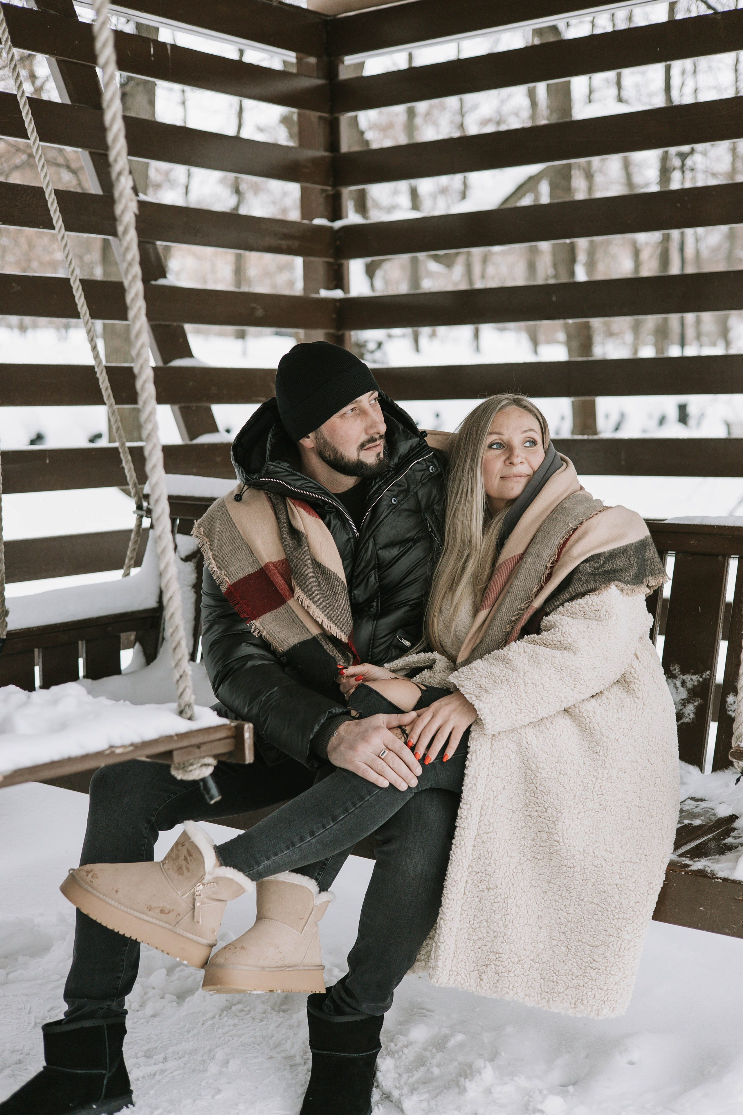 Зимняя сказка. Свадебный фотограф в Москве