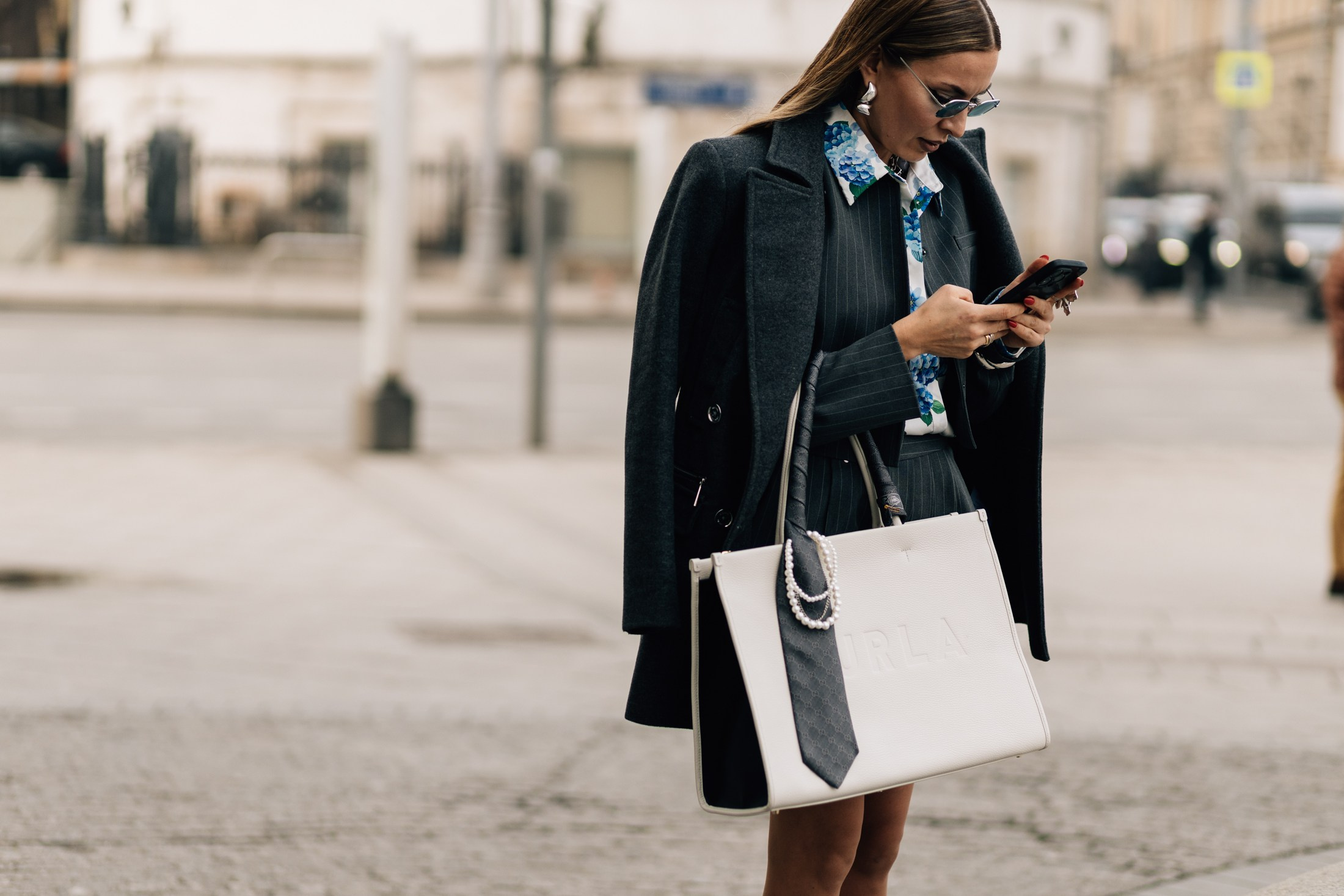 Moscow Fashion Week Streetstyle Day 1. Shami Pezhonov Photography