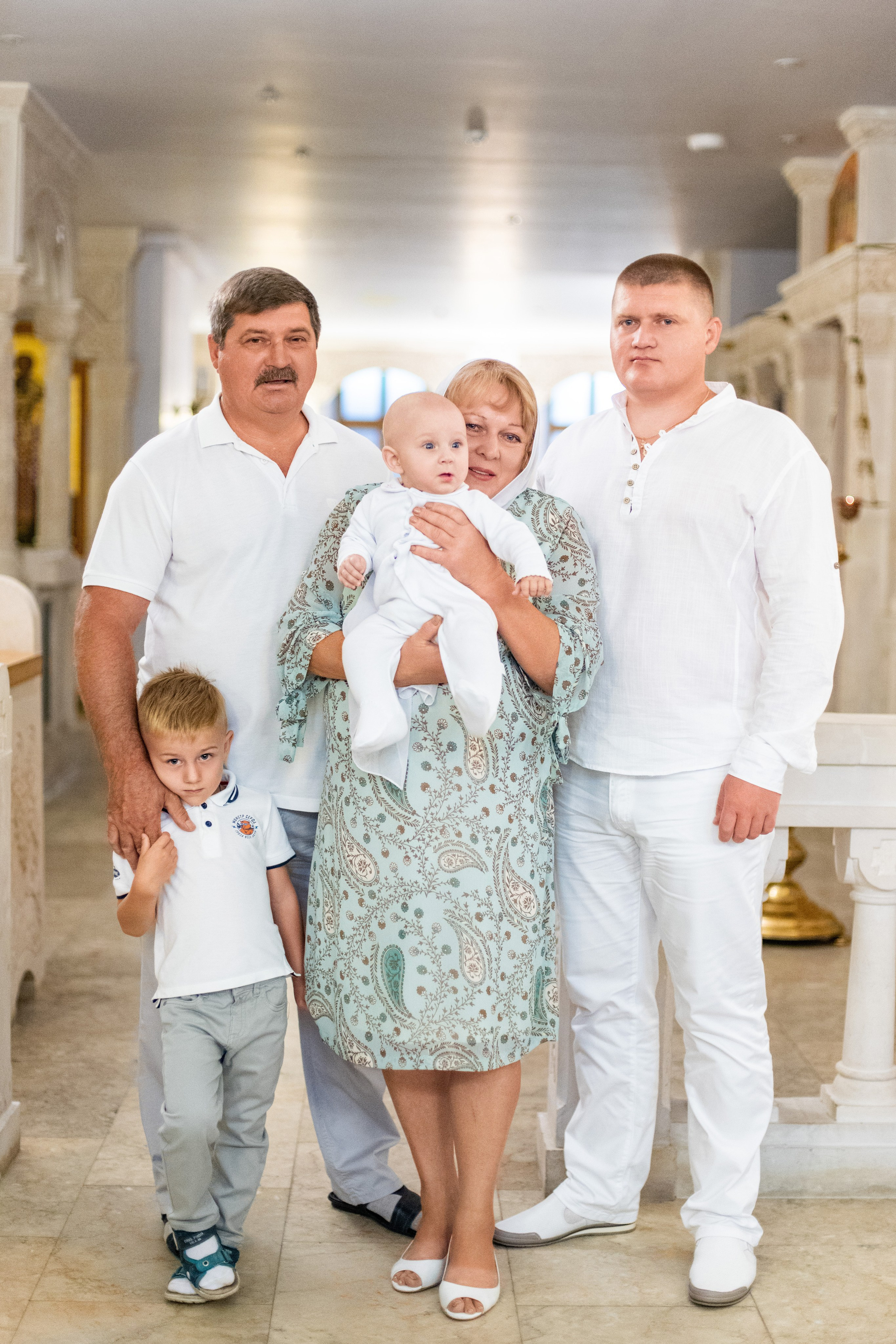 Крещении Ксении. Фотограф Юлия Попова