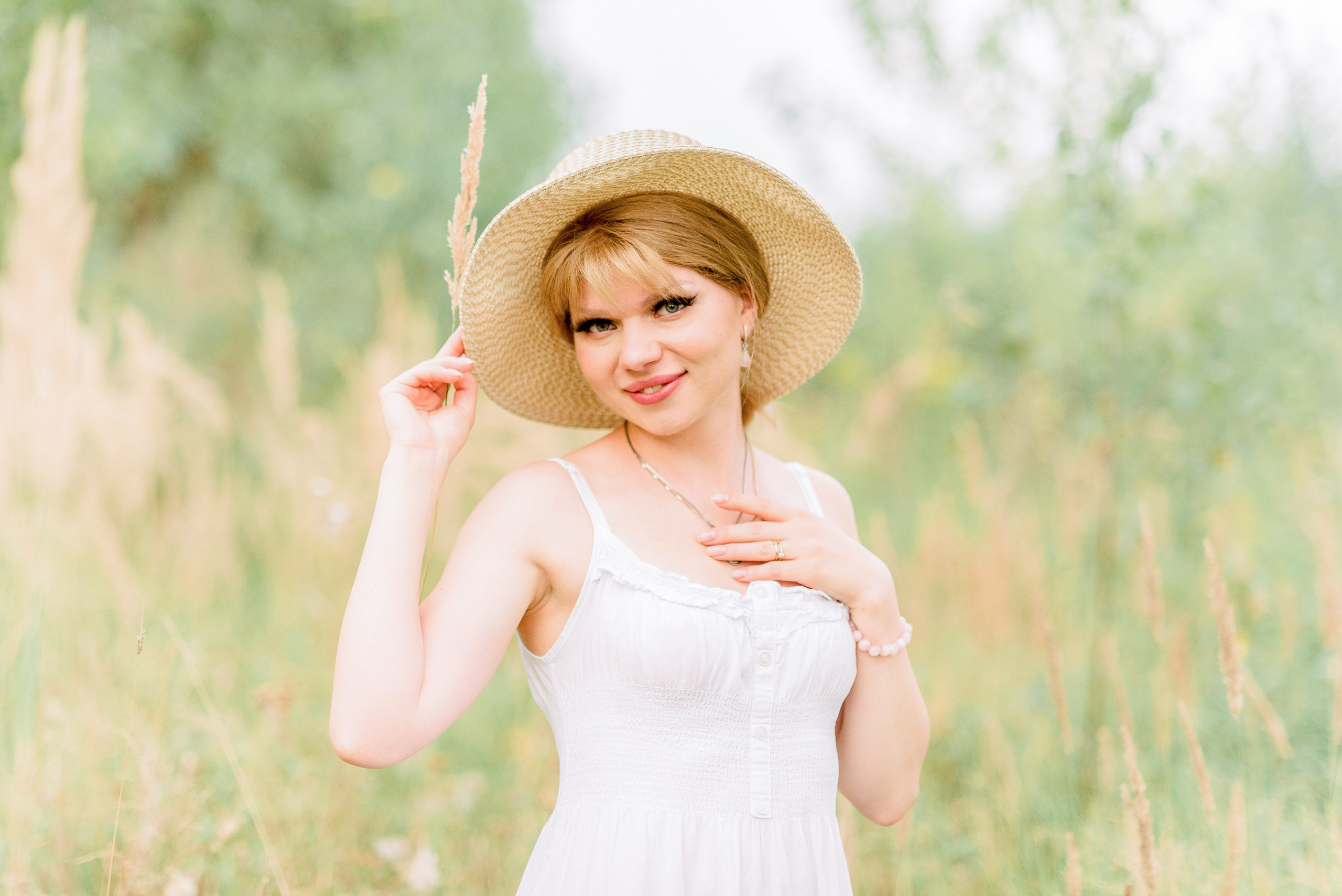 В поле. Фотограф Юлия Попова