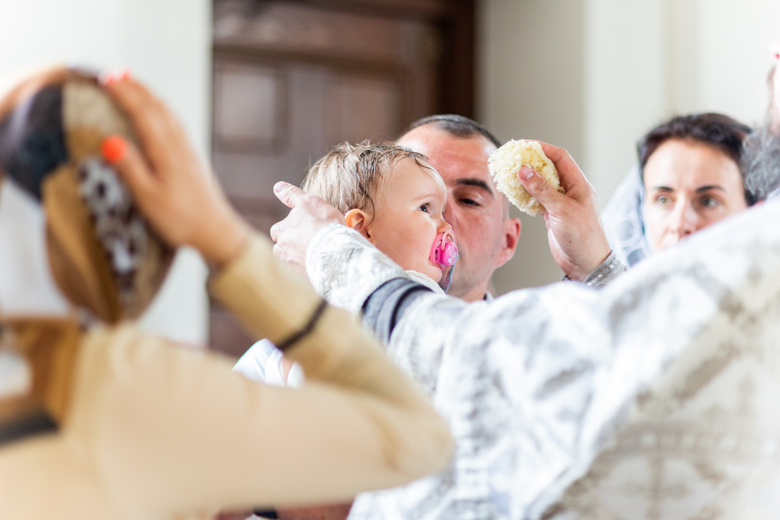 Крещение Ники. Фотограф Юлия Попова
