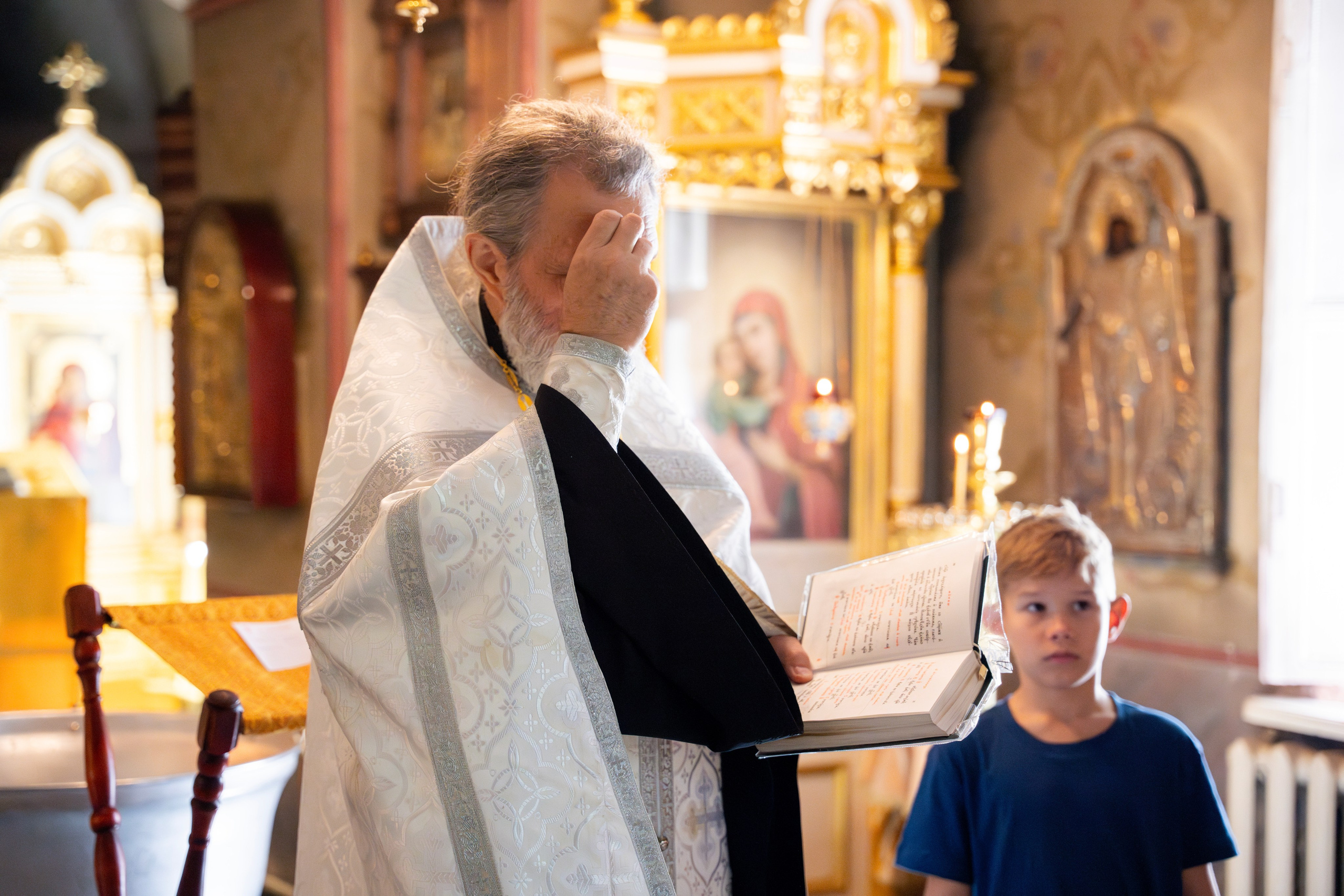 Крещение Даниила. Фотограф Юлия Попова