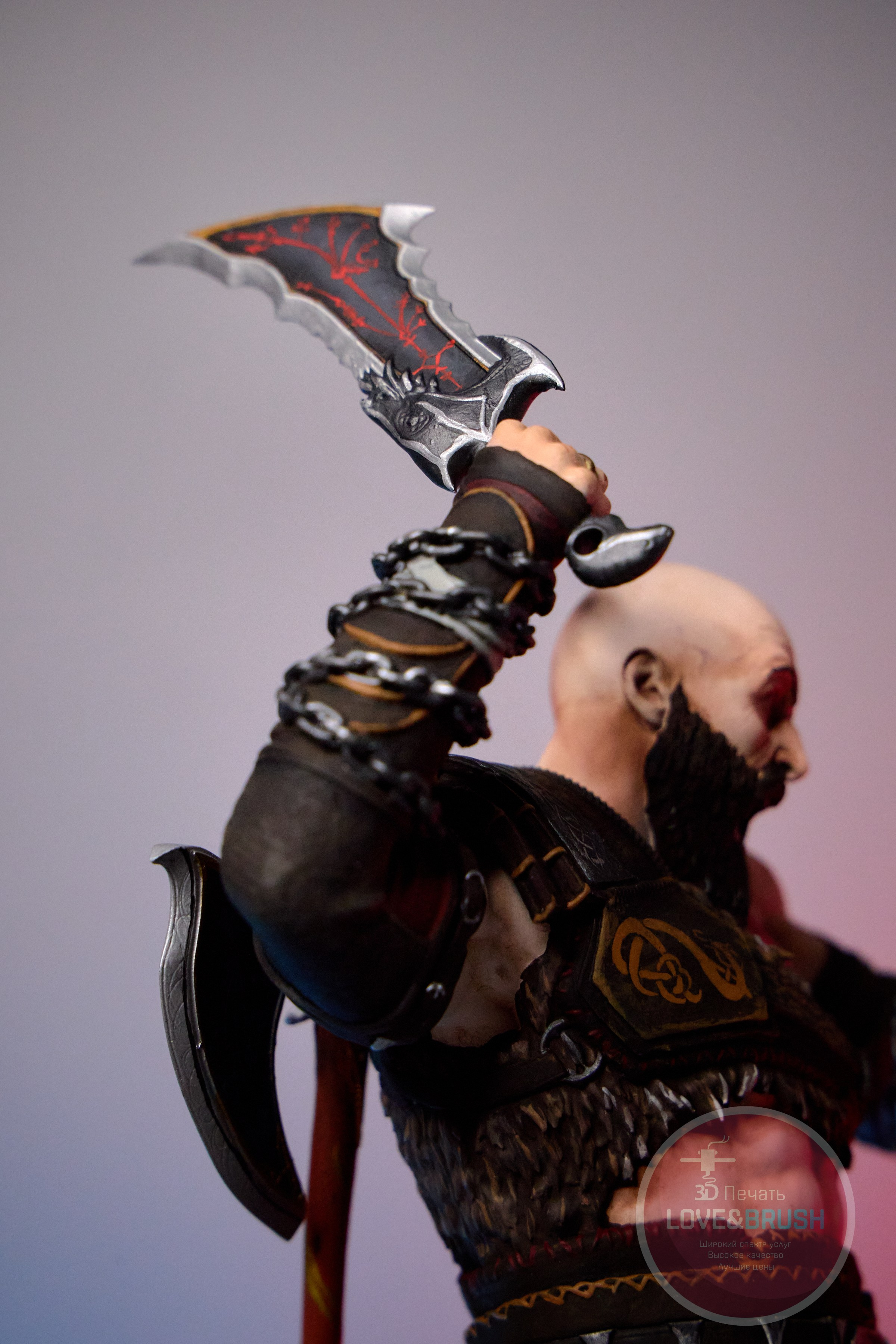 3D печать Love&Brush Kratos. ФОТОГРАФ ЭДУАРД КОЛТУНОВСКИЙ