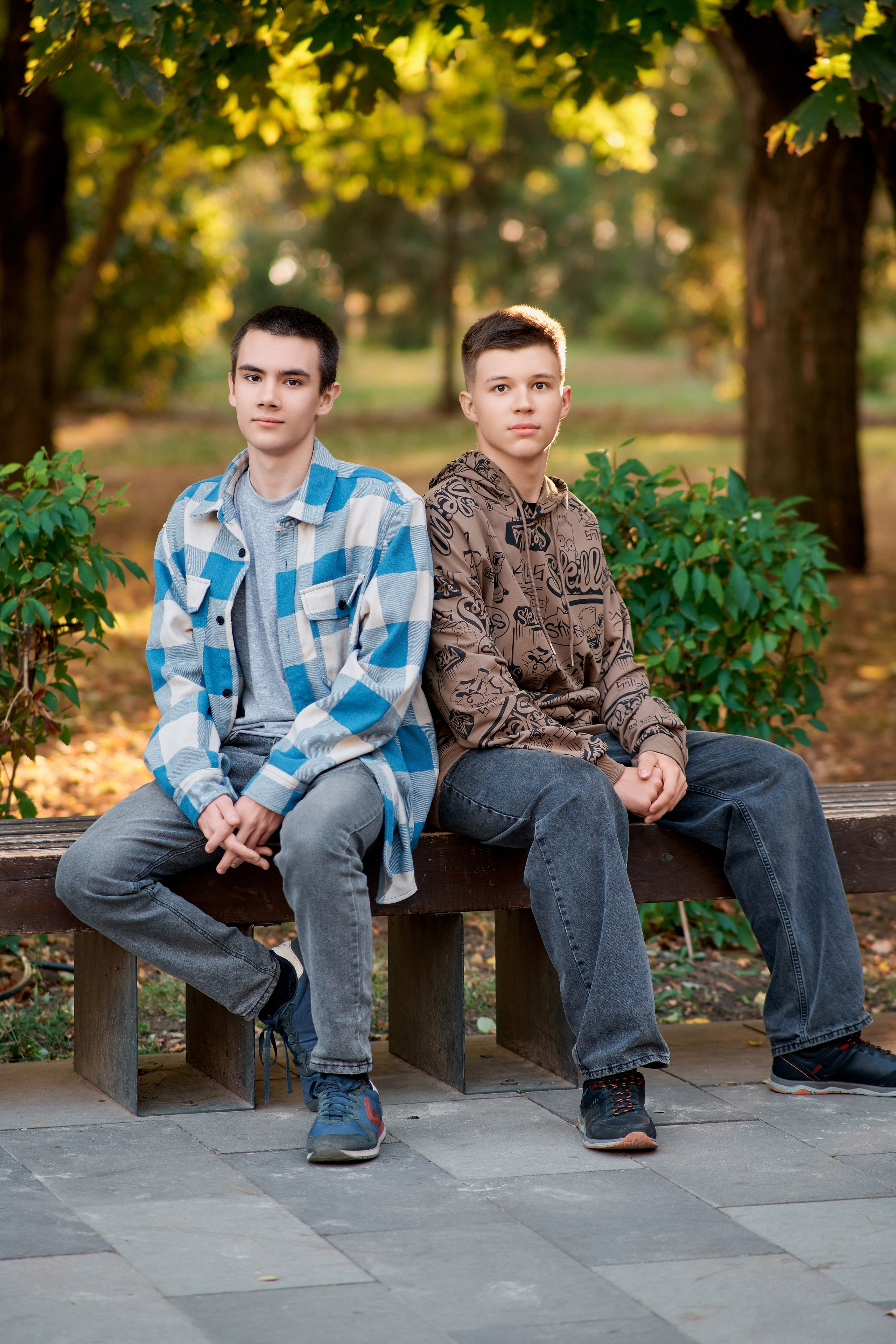 11 класс. Осенняя фотосессия. Приморский парк. Фотограф Таганрог Анна Трайжон