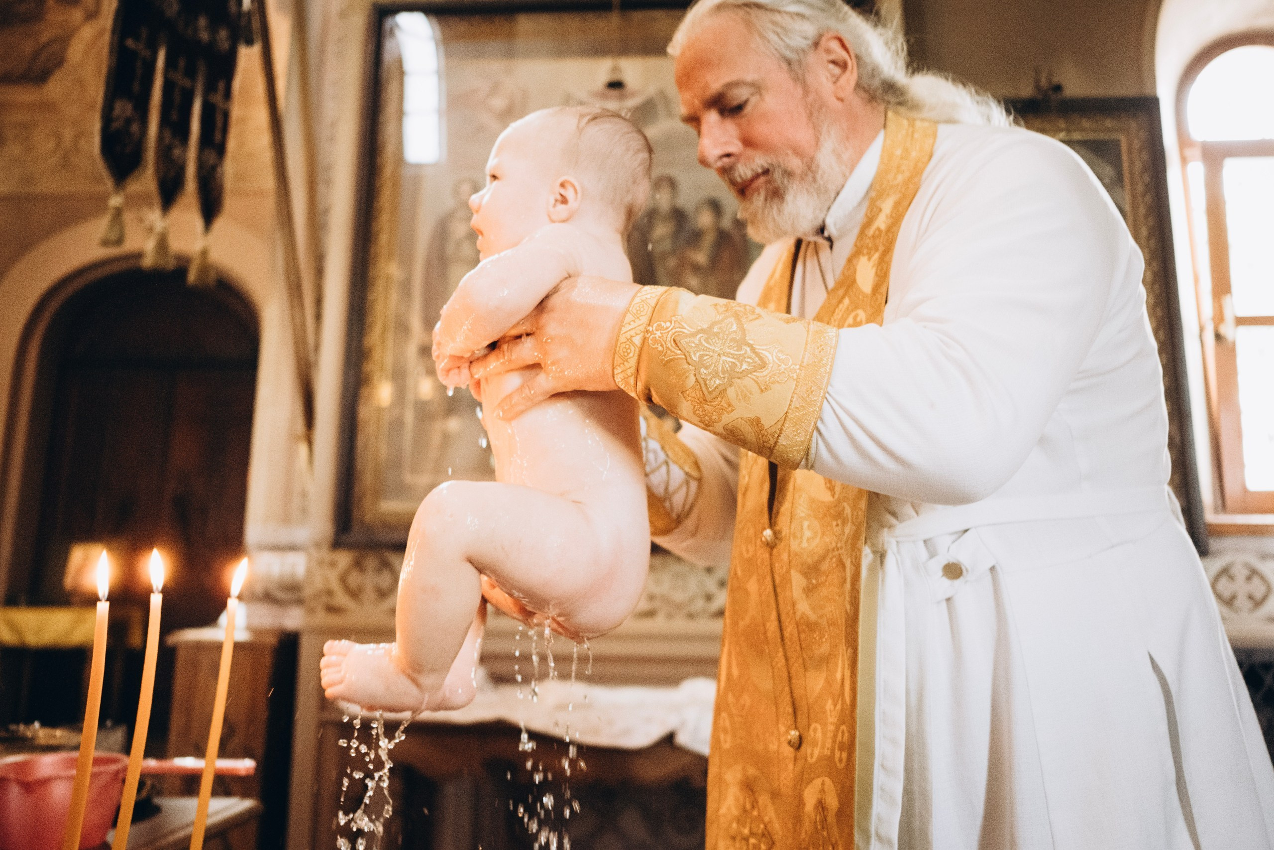 Крещение Евгения. Главная