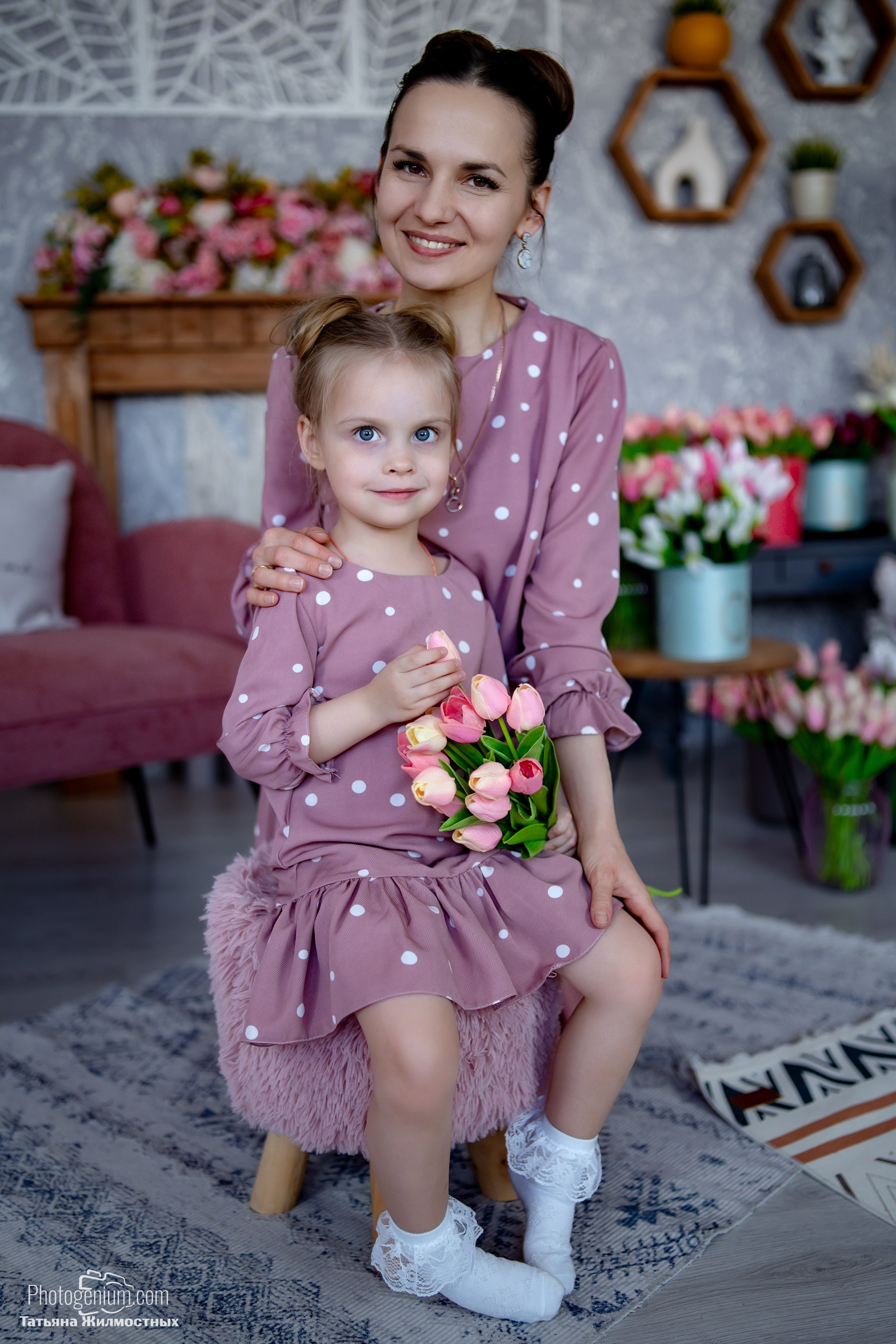 Студия Лимонад «МАМА и ДОЧКА». Фотограф Нижний Новгород Татьяна Кэйод
