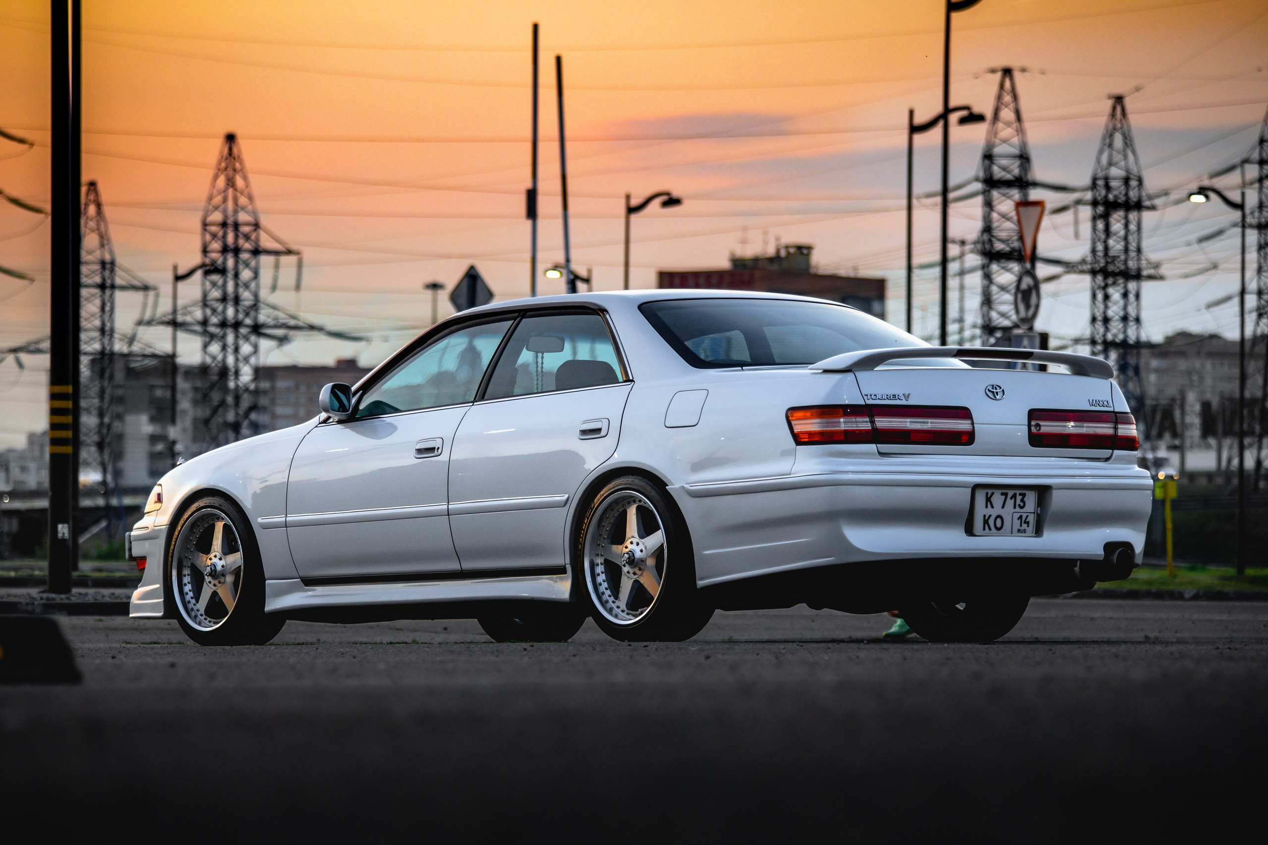 Toyota Mark II. Спортивный фотограф — Никита