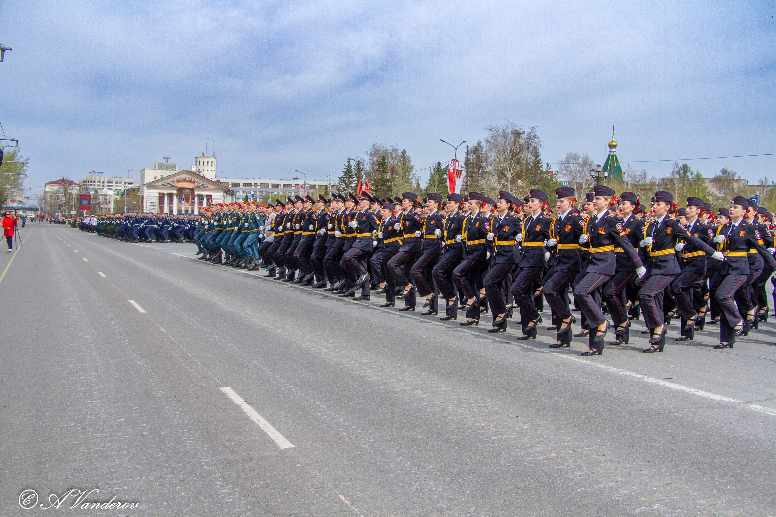 Парад Победы Омск 2024. Фотограф Омск | Александр Вандеров