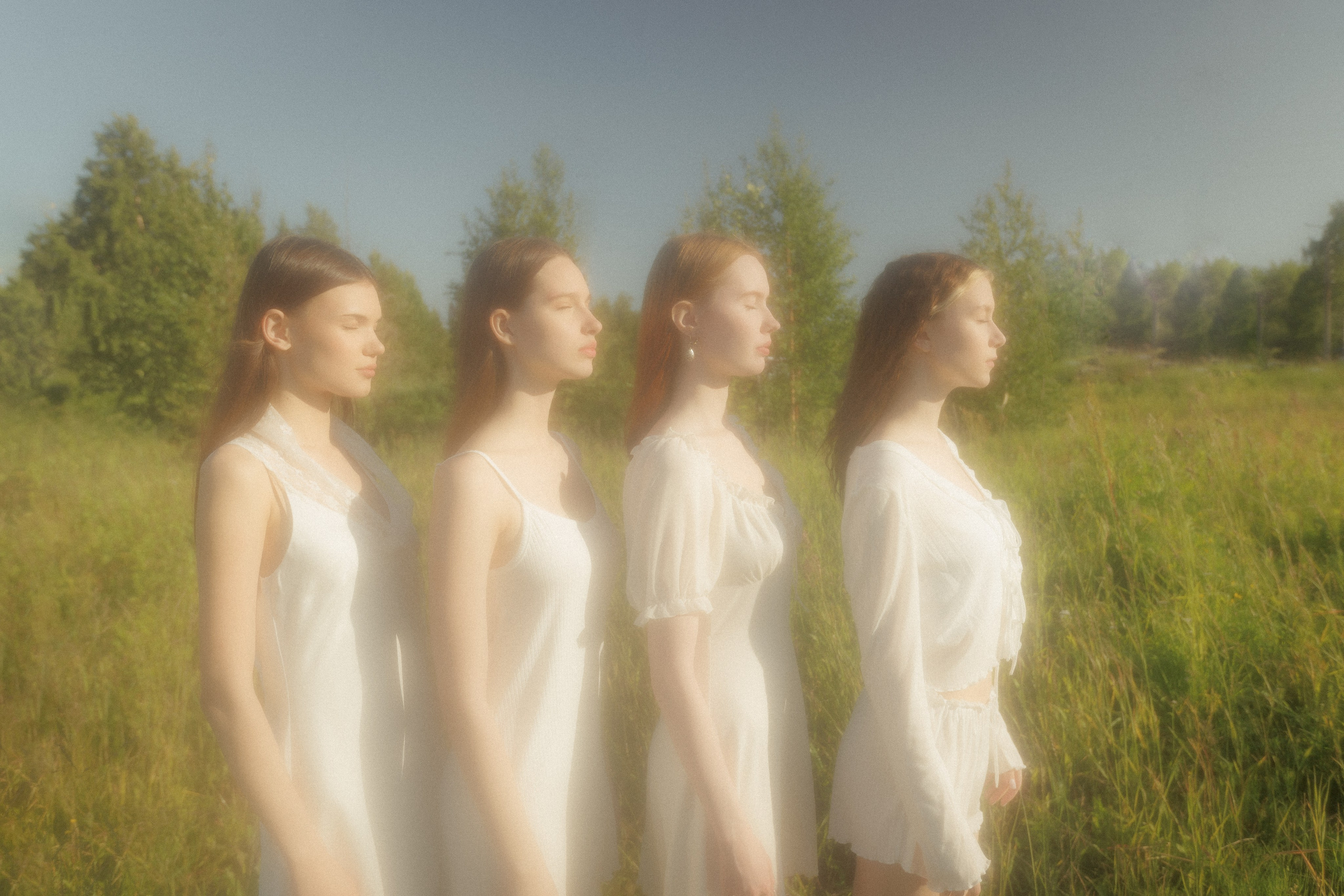 Эва, Влада, Даша и Соня. Портретный и пейзажный фотограф Никита Павлов