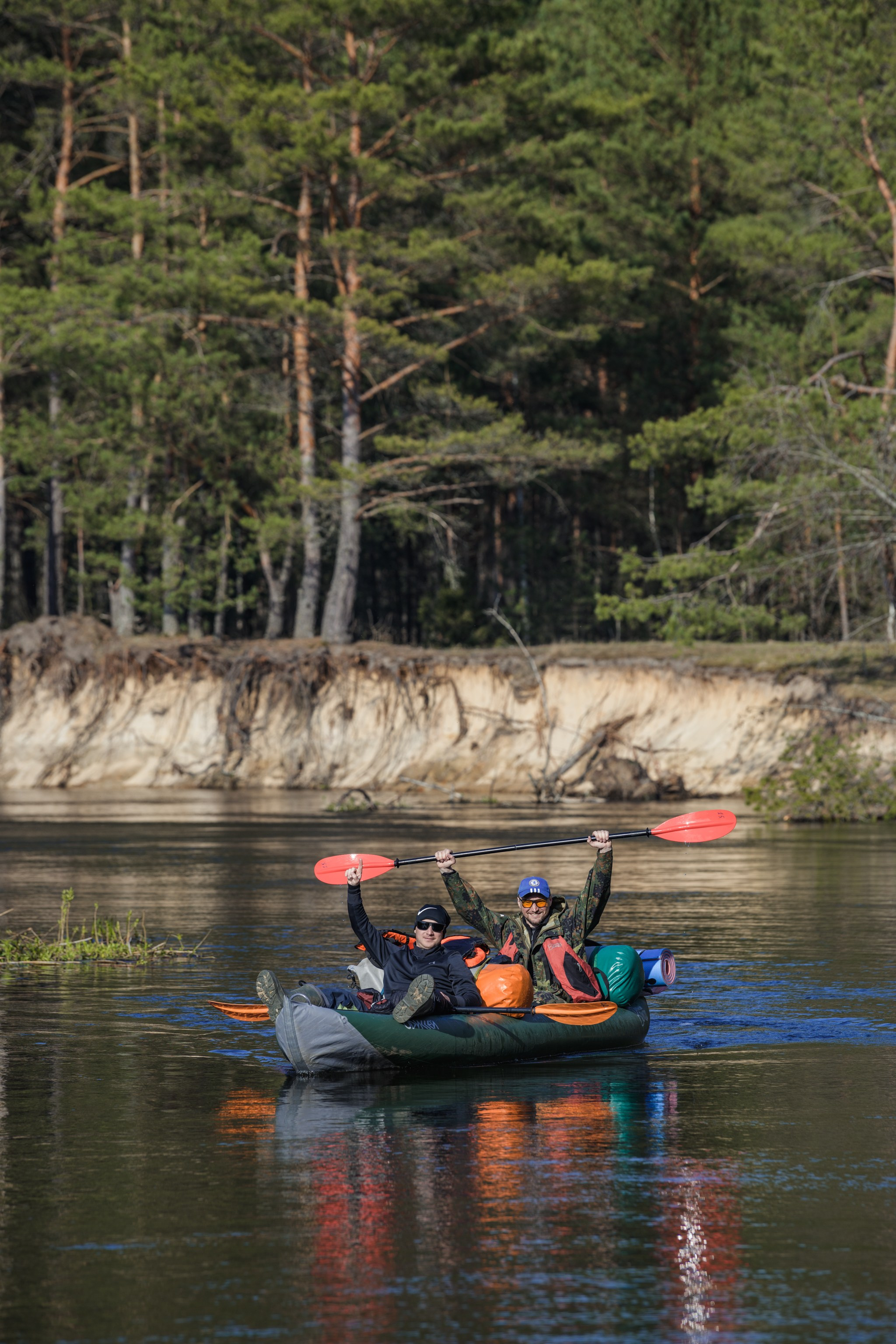 Водный поход 1-й кс по реке Случь. Репортажный фотограф Владимир Беляй