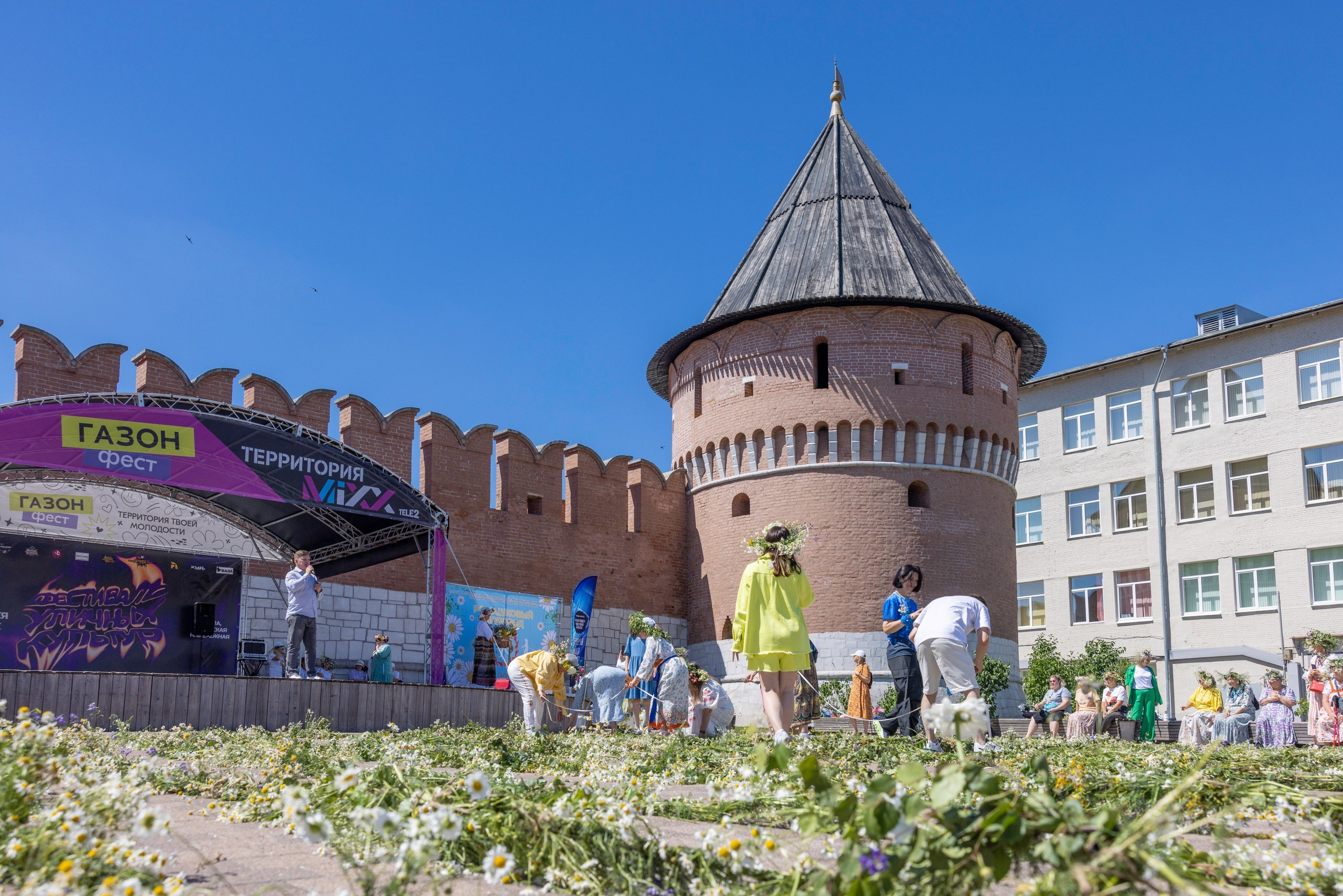 Фестиваль «Ромашковый хоровод». Северная ходьба. Фотограф в Туле Крупский АнДРей. Фотостудия «КАДР71» в Туле