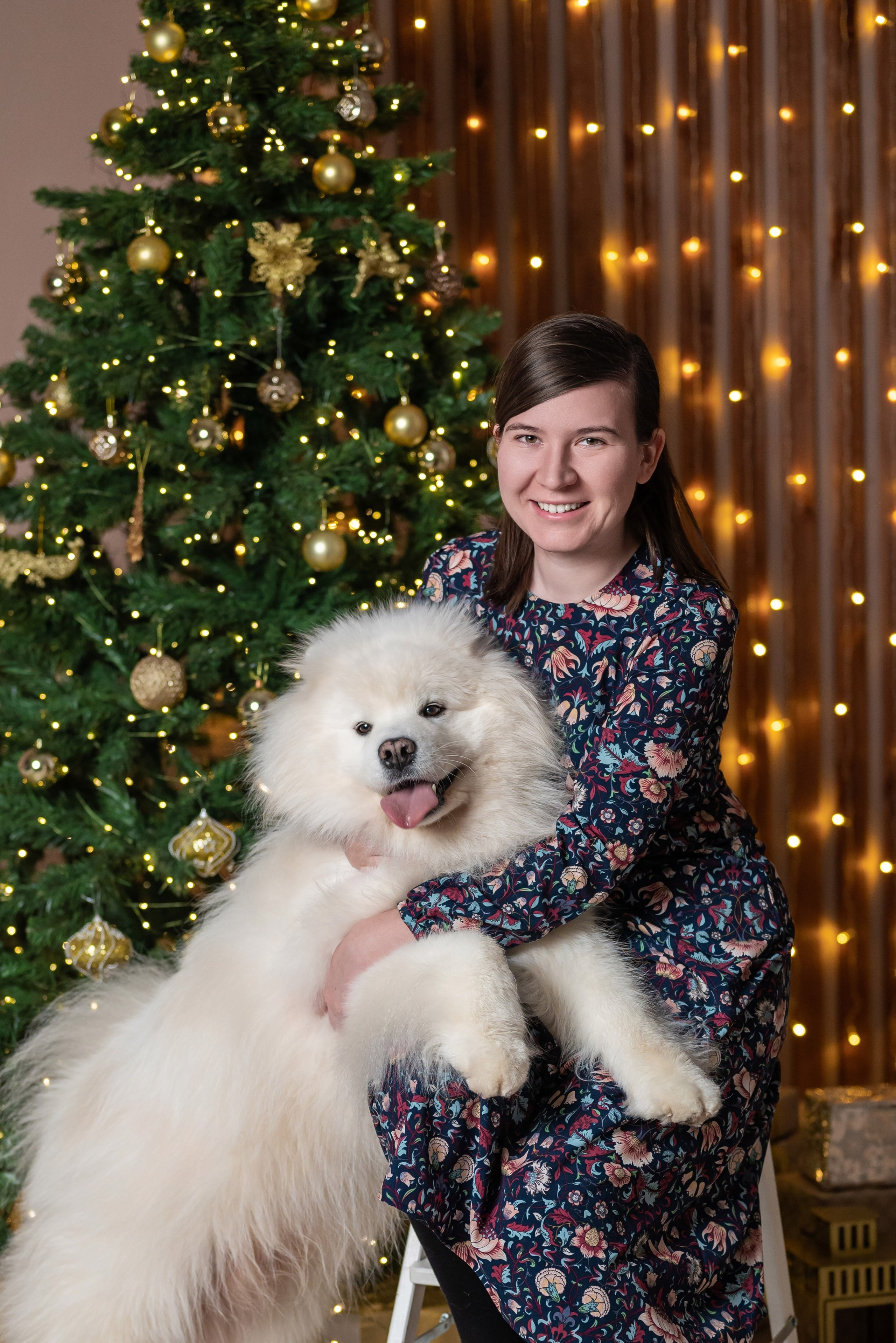 Фотопроект с самоедом 2023 г. Фотограф в городе Салават