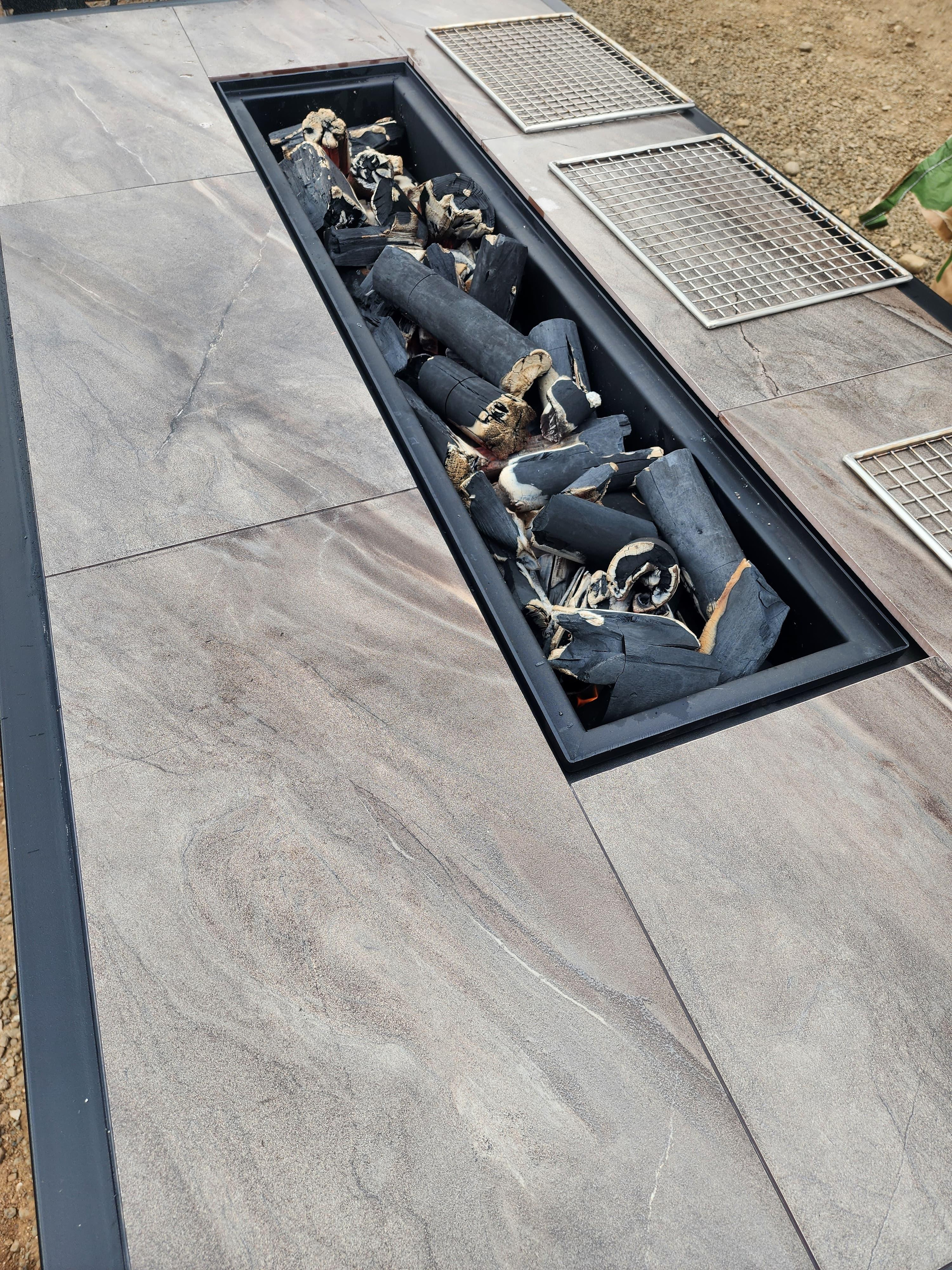 Стол-гриль. Купить / заказать мангал для дома в Краснодаре от производителя «Мангал Мастер»