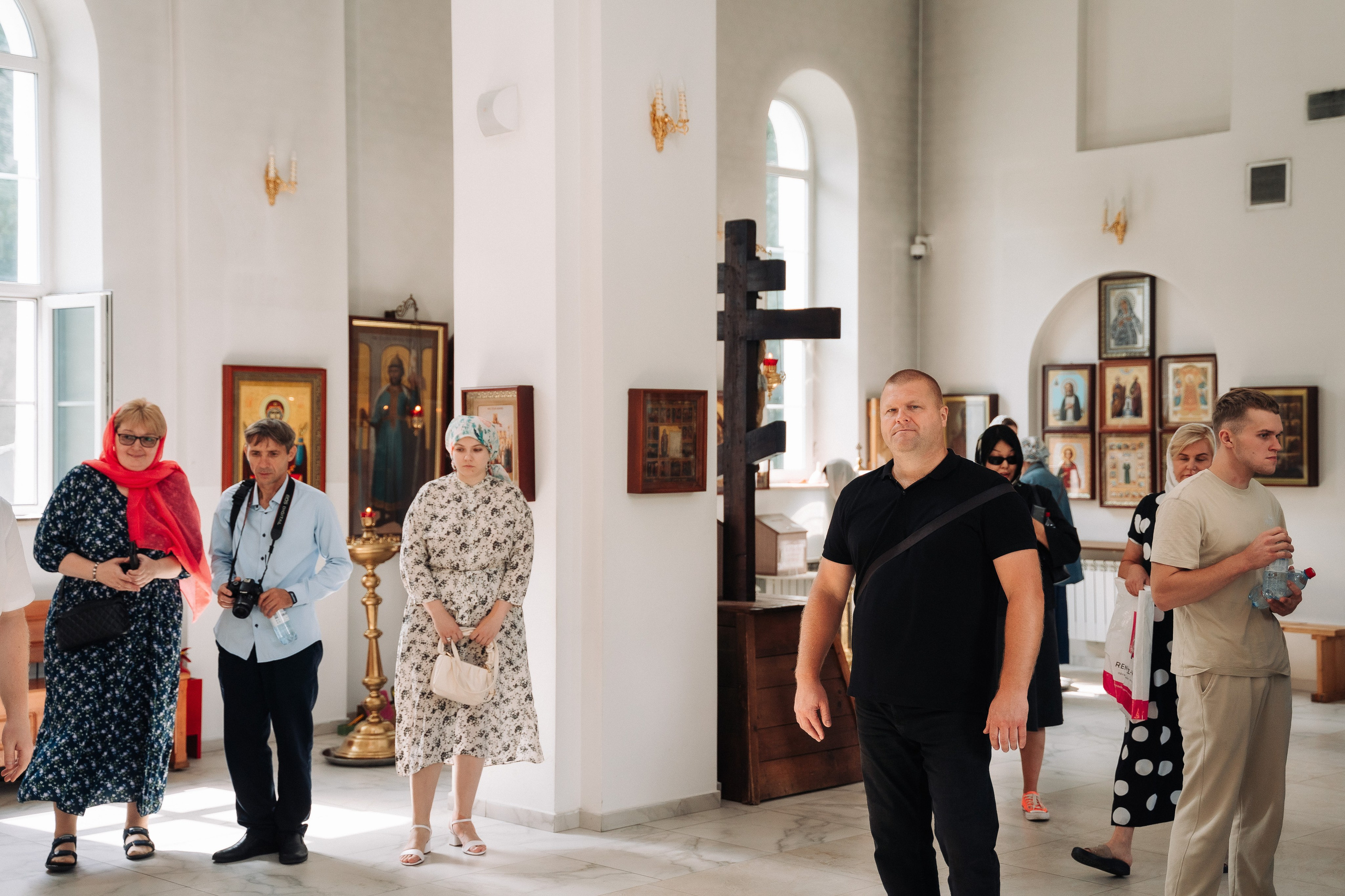 Венчание в Церкови Ермогена Патриарха Всероссийского в Южном Тушино. Свадебный и семейный фотограф в Москве и МО Геннадий Туманцев