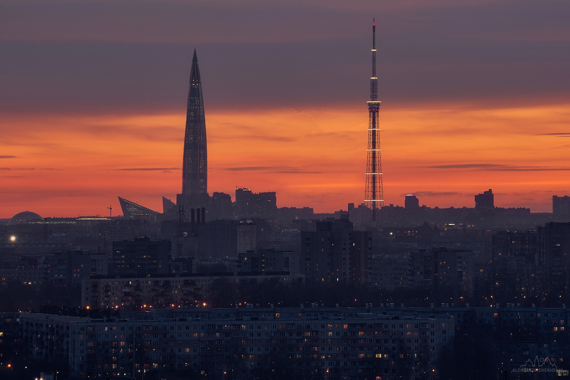 Городской пейзаж и архитектура. Пейзажный фотограф Александр Чехонин