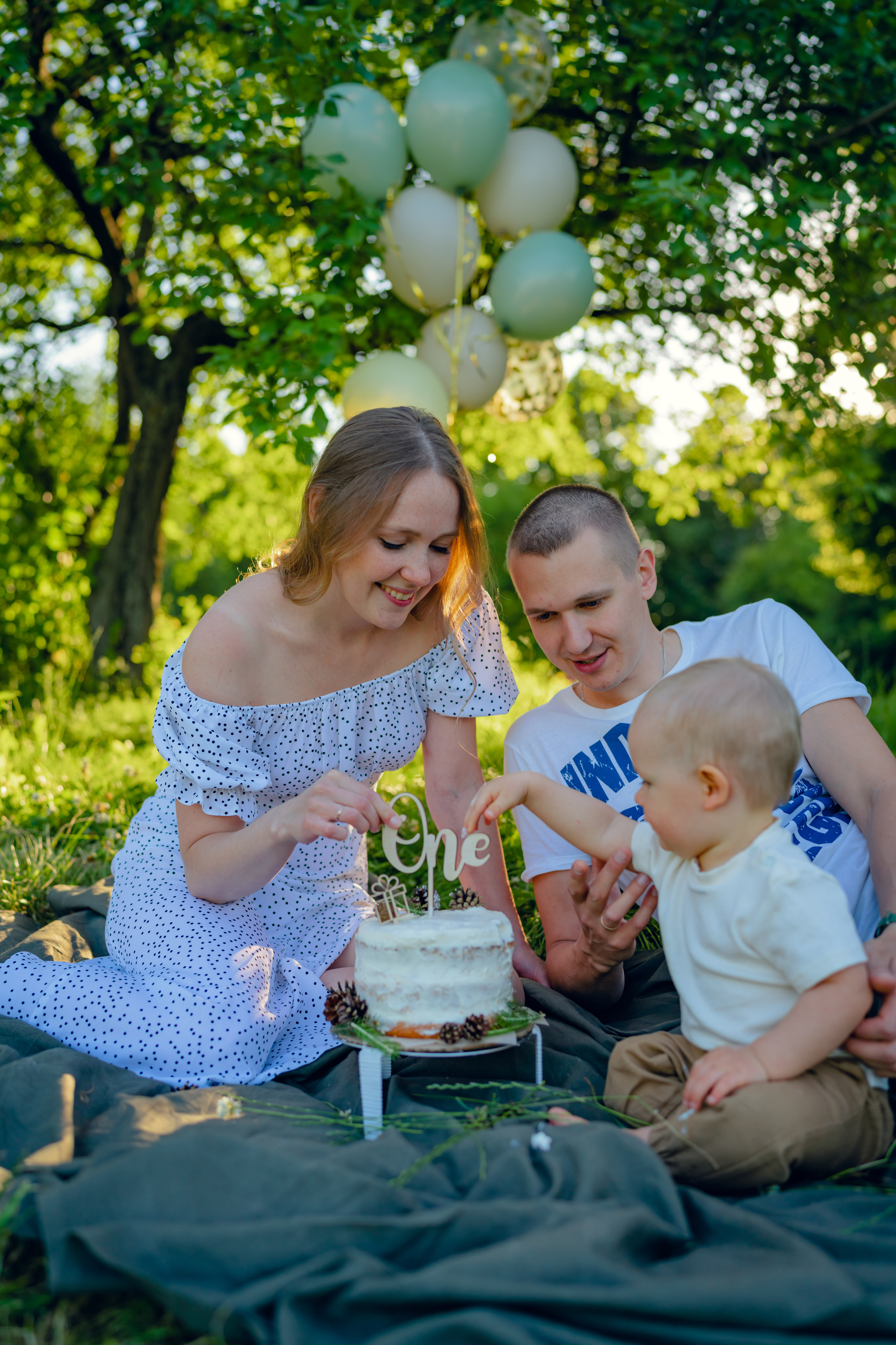 Тимофею 1 годик. Ярослава Осетрова фотограф — Мск