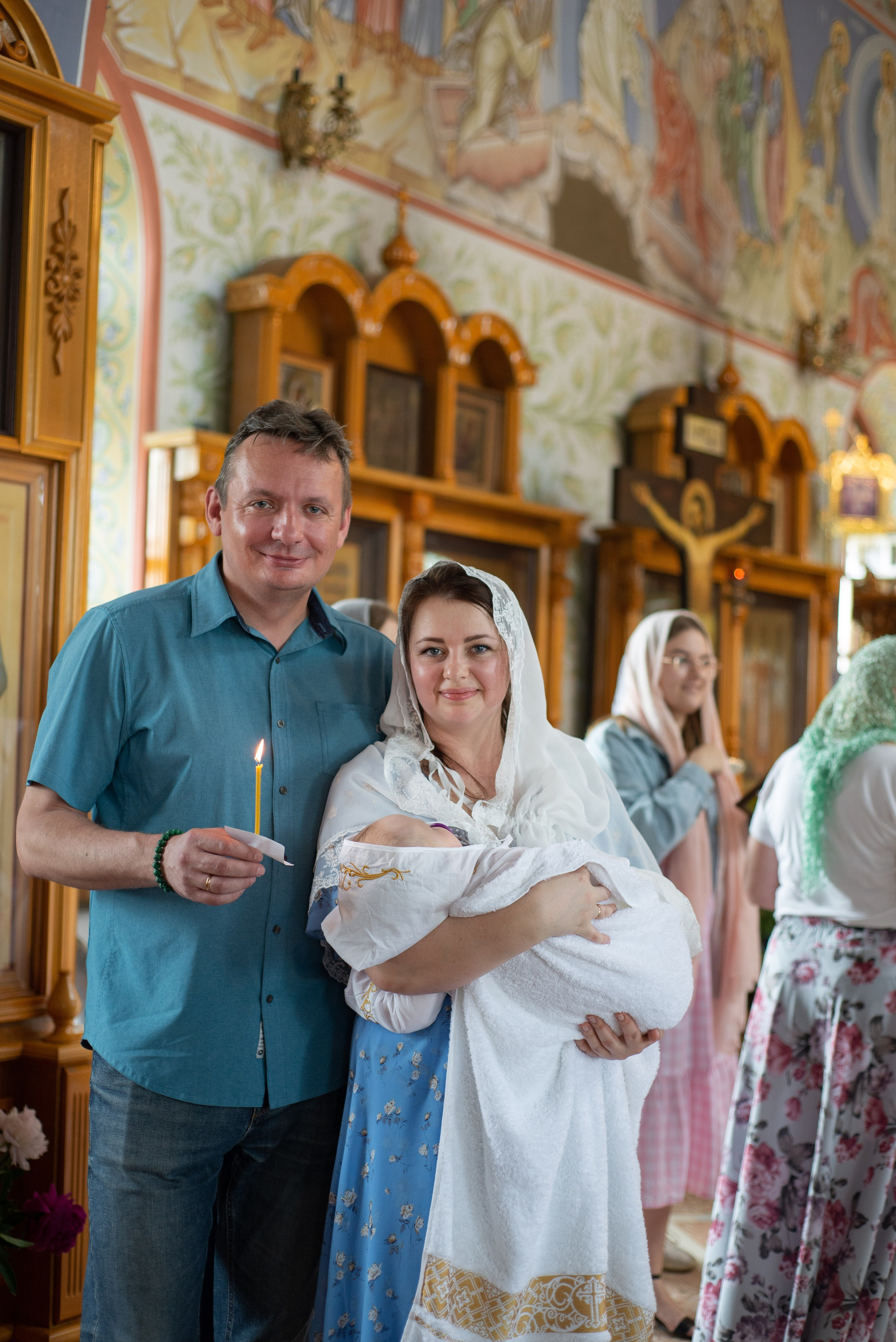 Таинство Крещения Вити. Фотограф в Железнодорожном и Балашихе